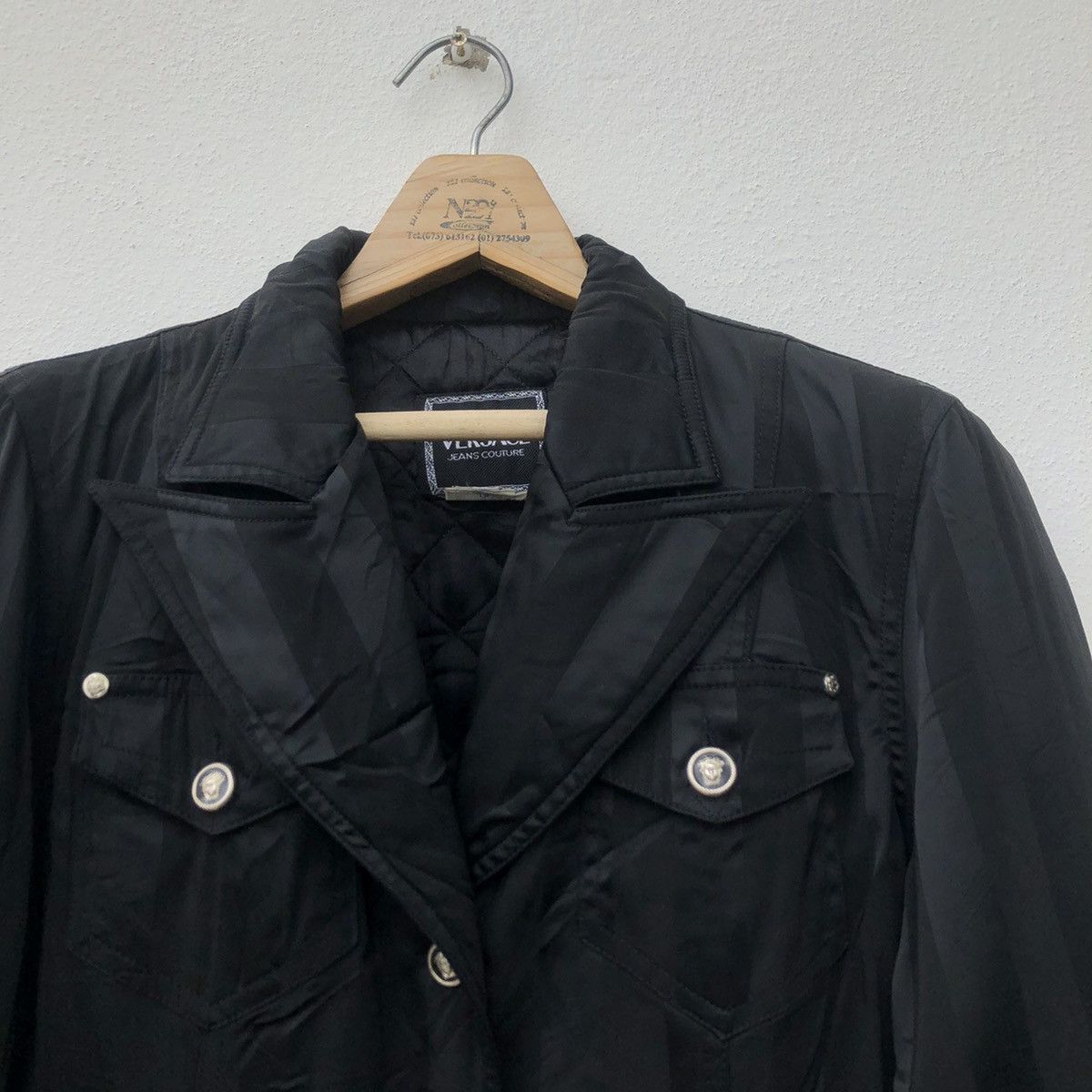 Versace VERAACE JEANS COULTURE JACKET BIKER ULTIMATE ICONIC WEAR Size US XS / EU 42 / 0 - 4 Thumbnail