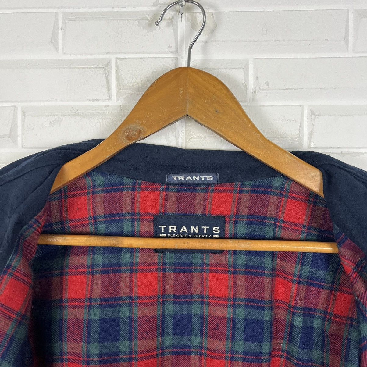 Japanese Brand VINTAGE BOMBER JACKET TRANTS TARTAN DESIGN LINING Size US M / EU 48-50 / 2 - 9 Thumbnail