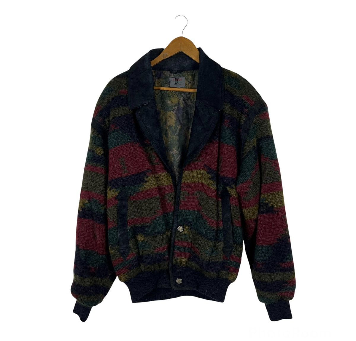 Japanese Brand TRITONE COLOUR DICOLMAN WOOL JACKET Size US L / EU 52-54 / 3 - 1 Thumbnail