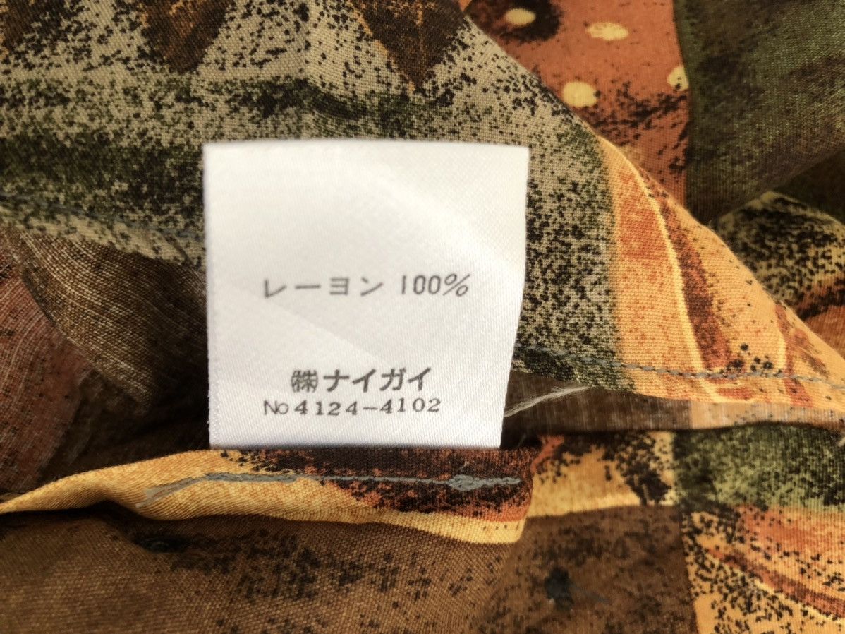 Vintage Henri-luc Chapuis Tessuto Segalini Fossil Rayon Hawaiian Size US M / EU 48-50 / 2 - 16 Thumbnail