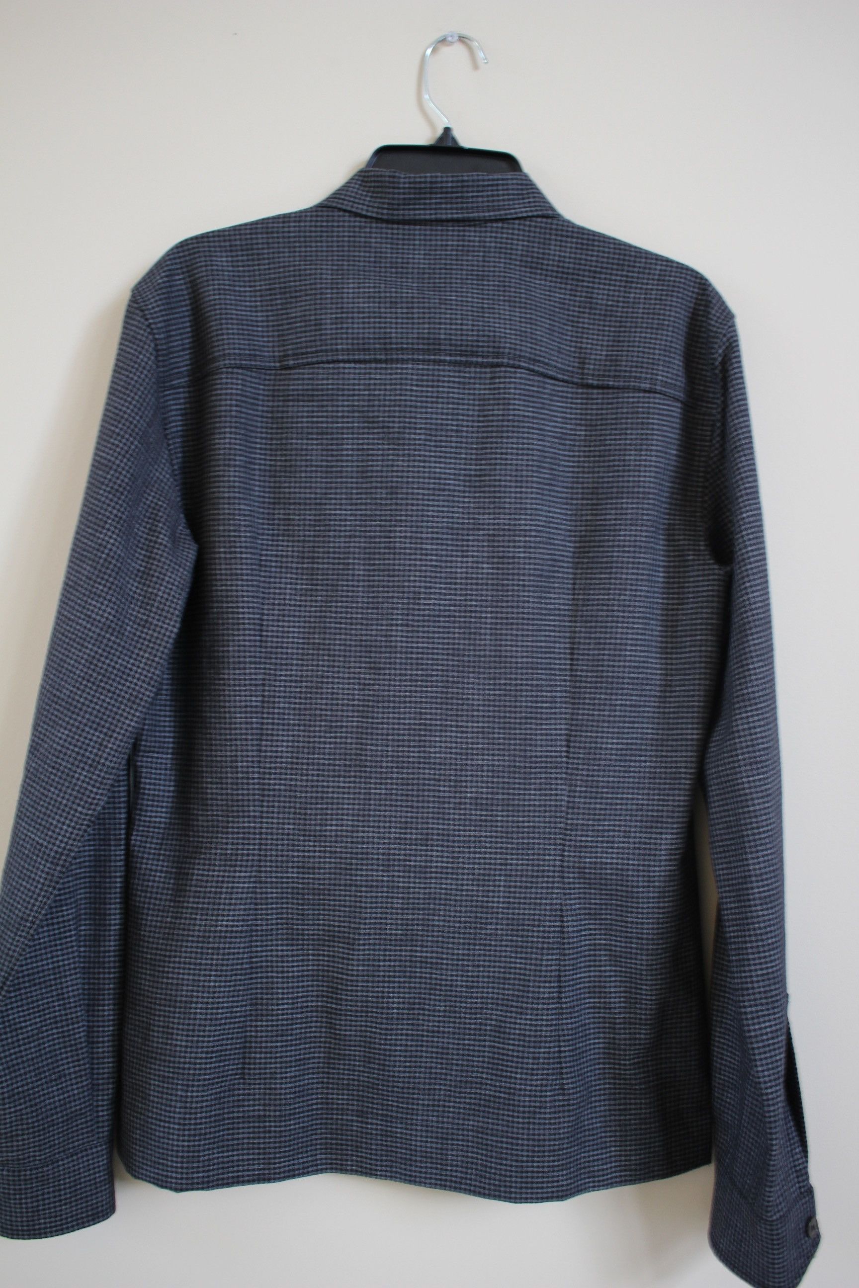 Dolce & Gabbana Grey & Black Wool Blend Button Up Size US M / EU 48-50 / 2 - 11 Thumbnail