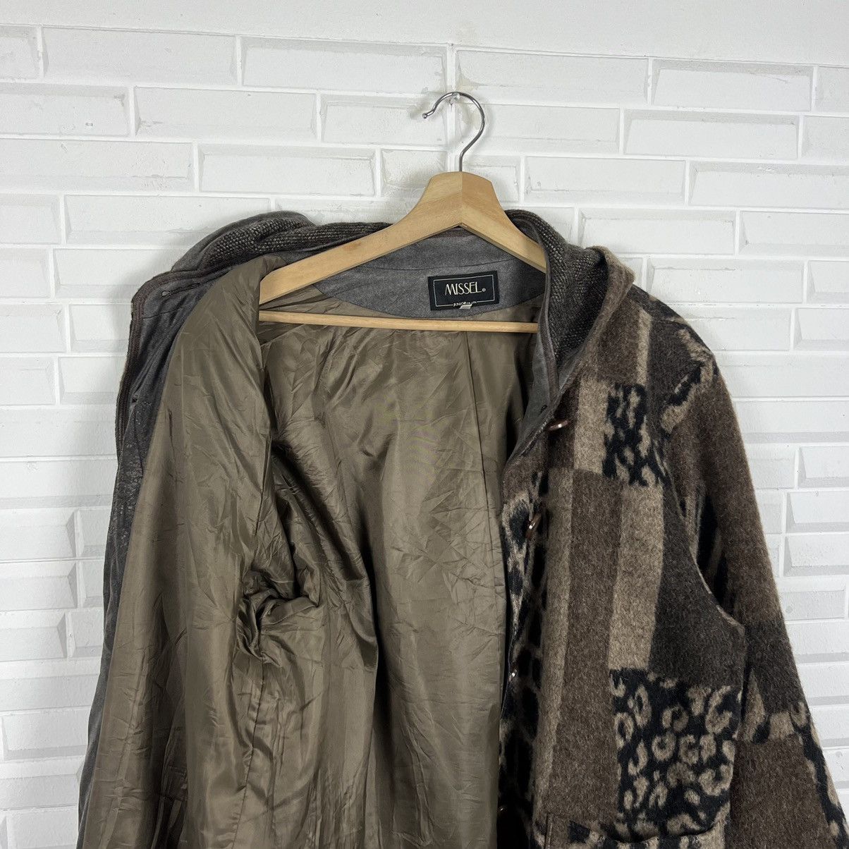 Japanese Brand RARE LONG JACKET HOODIE TIGER STRIPE DESIGN MISSEL Size US L / EU 52-54 / 3 - 13 Thumbnail