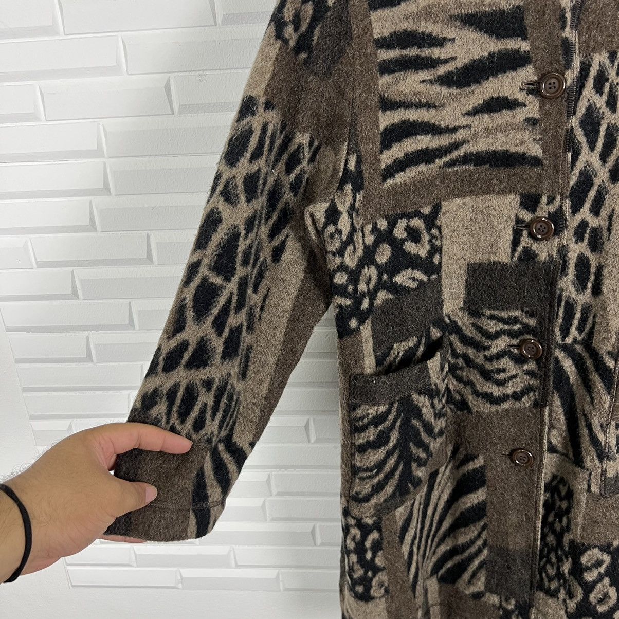 Japanese Brand RARE LONG JACKET HOODIE TIGER STRIPE DESIGN MISSEL Size US L / EU 52-54 / 3 - 4 Thumbnail