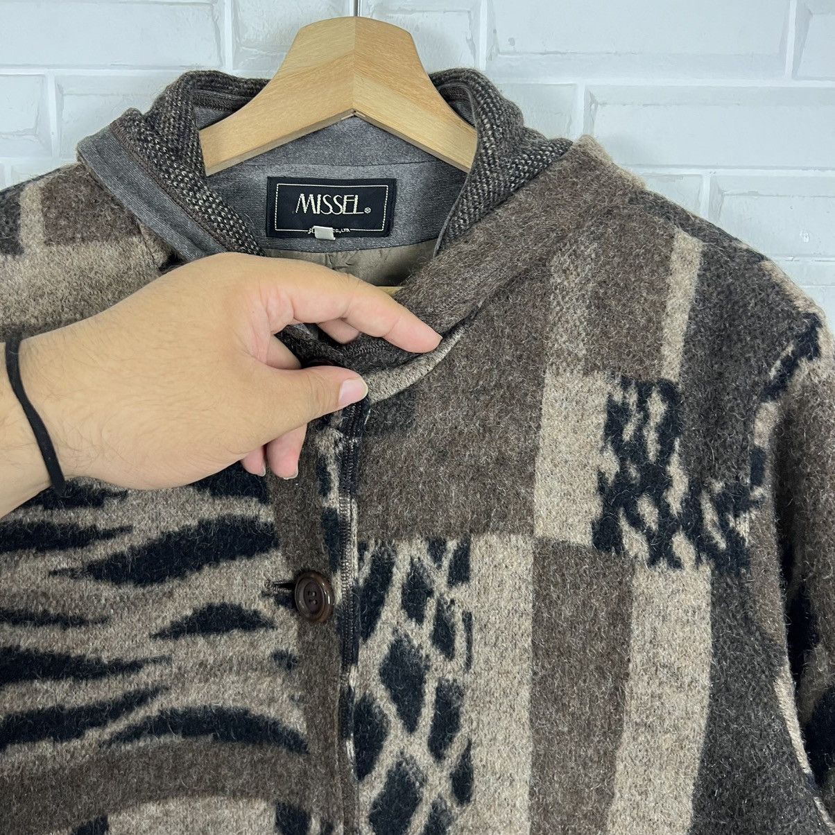Japanese Brand RARE LONG JACKET HOODIE TIGER STRIPE DESIGN MISSEL Size US L / EU 52-54 / 3 - 6 Thumbnail