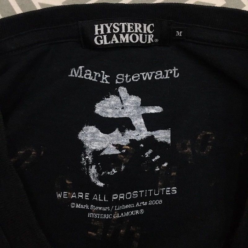 Band Tees × Hysteric Glamour × Japanese Brand Rare Hysteric Glamour x Mart Stewart The Pop Group Tee Size US M / EU 48-50 / 2 - 9 Thumbnail