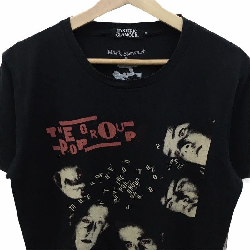 Band Tees × Hysteric Glamour × Japanese Brand Rare Hysteric Glamour x Mart Stewart The Pop Group Tee Size US M / EU 48-50 / 2 - 3 Thumbnail