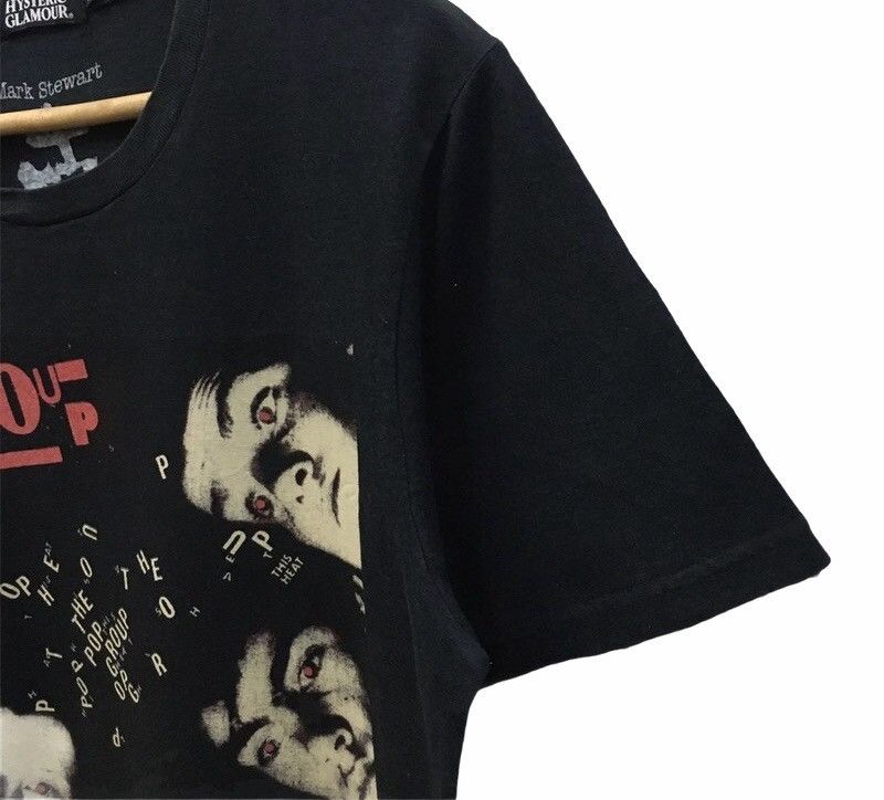 Band Tees × Hysteric Glamour × Japanese Brand Rare Hysteric Glamour x Mart Stewart The Pop Group Tee Size US M / EU 48-50 / 2 - 7 Thumbnail