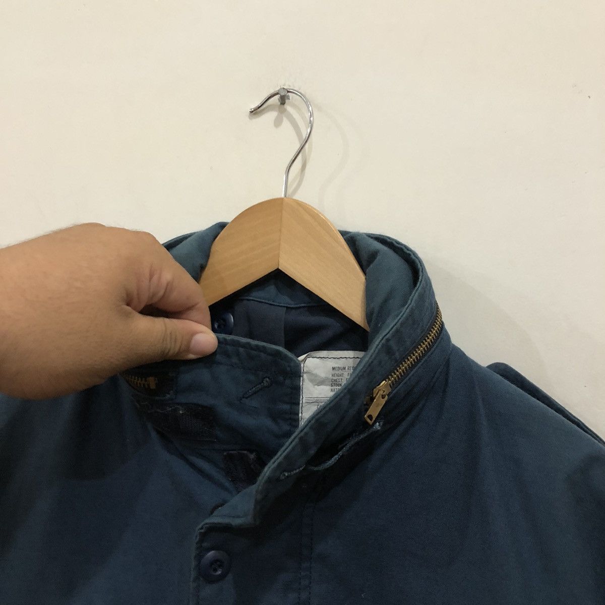 Alpha Industries 🔥VINTAGE INSPECTOR CARGO JACKET ALPHA INDUSTRIES USA Size US M / EU 48-50 / 2 - 7 Thumbnail