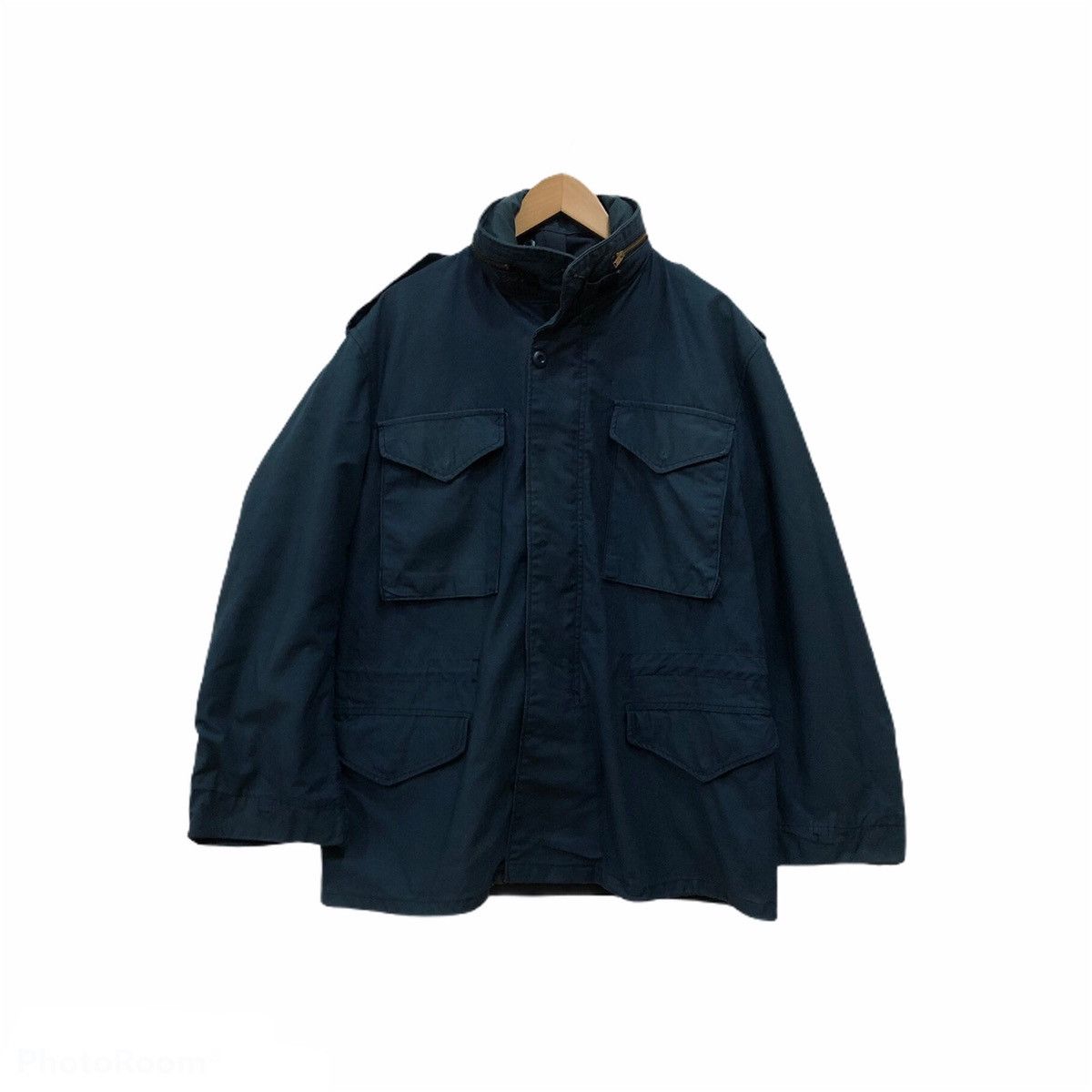 Alpha Industries 🔥VINTAGE INSPECTOR CARGO JACKET ALPHA INDUSTRIES USA Size US M / EU 48-50 / 2 - 1 Thumbnail