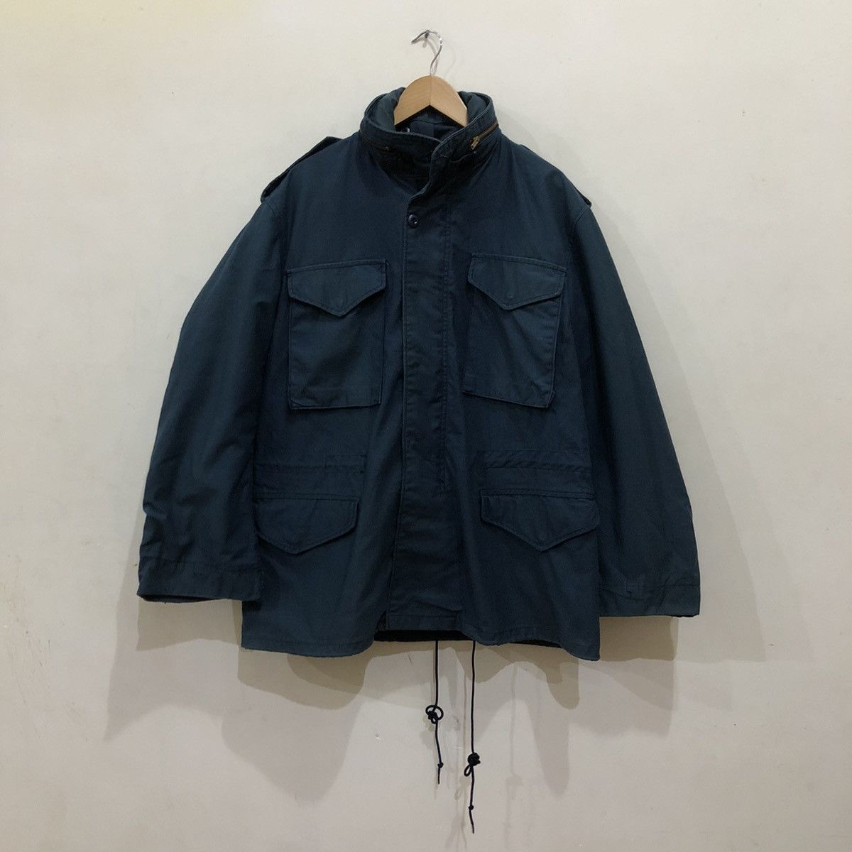 Alpha Industries 🔥VINTAGE INSPECTOR CARGO JACKET ALPHA INDUSTRIES USA Size US M / EU 48-50 / 2 - 2 Thumbnail