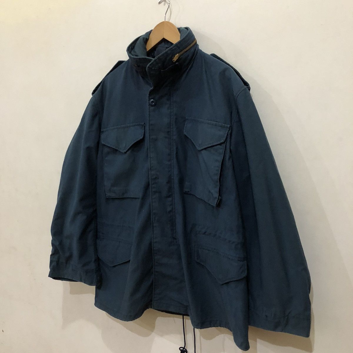 Alpha Industries 🔥VINTAGE INSPECTOR CARGO JACKET ALPHA INDUSTRIES USA Size US M / EU 48-50 / 2 - 3 Thumbnail