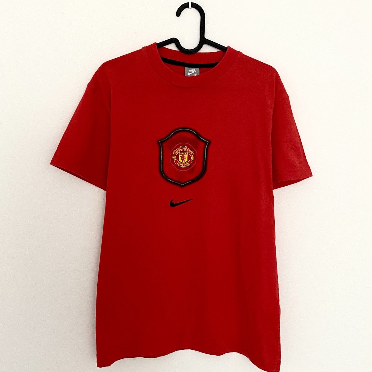Nike Manchester United Nike Vintage Red T-Shirt Swoosh Size US S / EU 44-46 / 1 - 2 Thumbnail