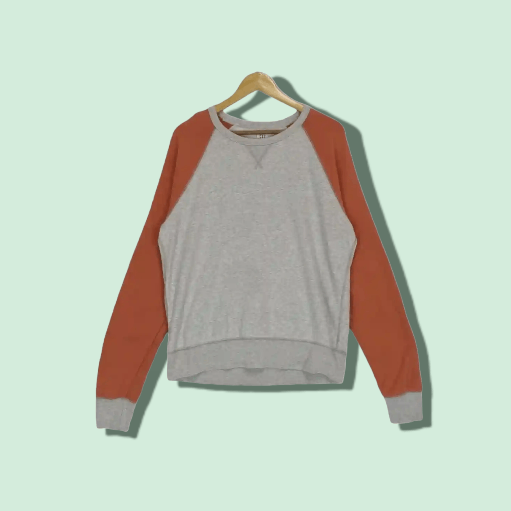 Gap GAP Raglan Multicolor Jumper Sweatshirt Size US M / EU 48-50 / 2 - 1 Thumbnail