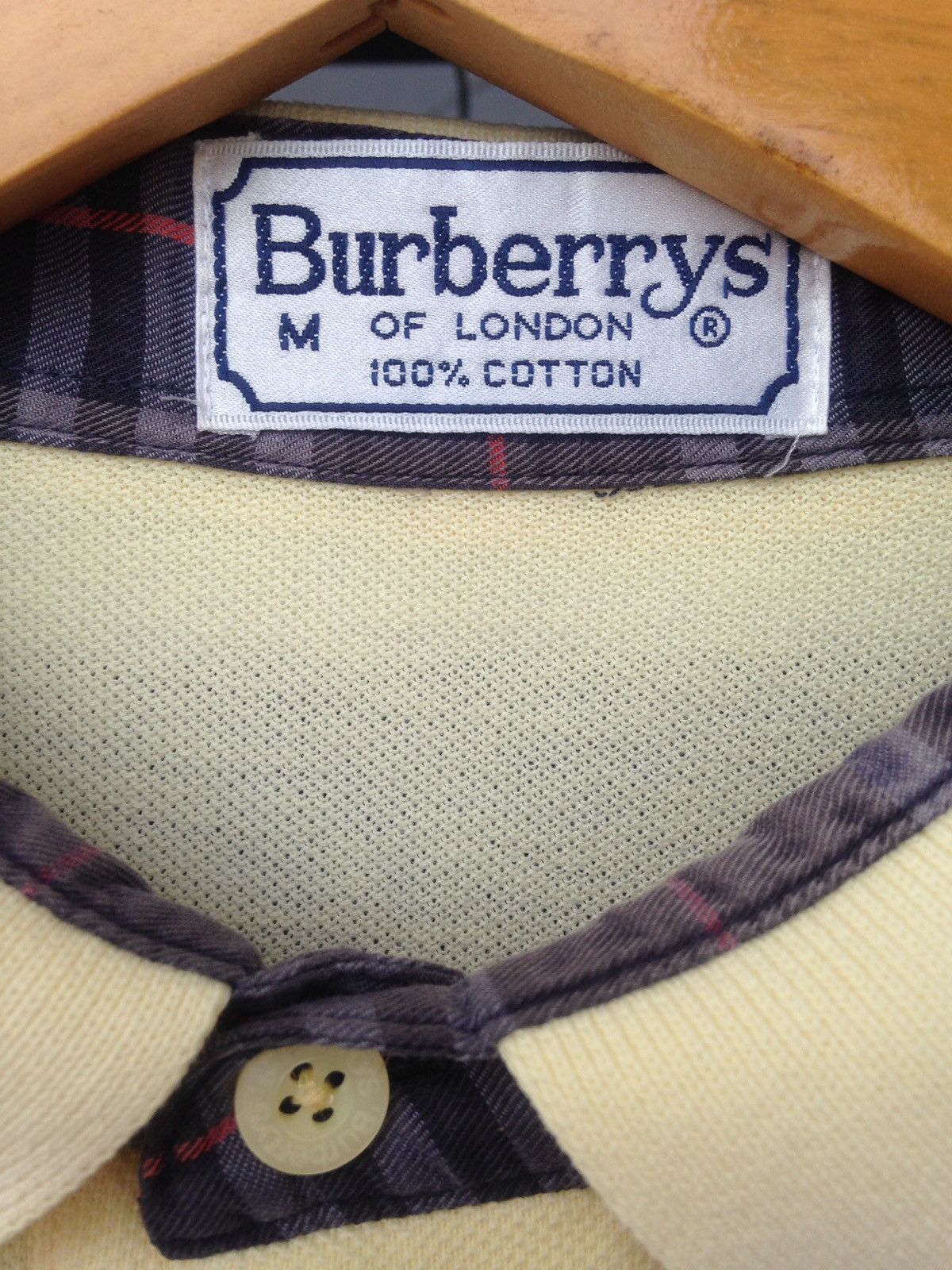 Burberry × Vintage Vintage Burberry Polo Shirt Size US M / EU 48-50 / 2 - 3 Thumbnail