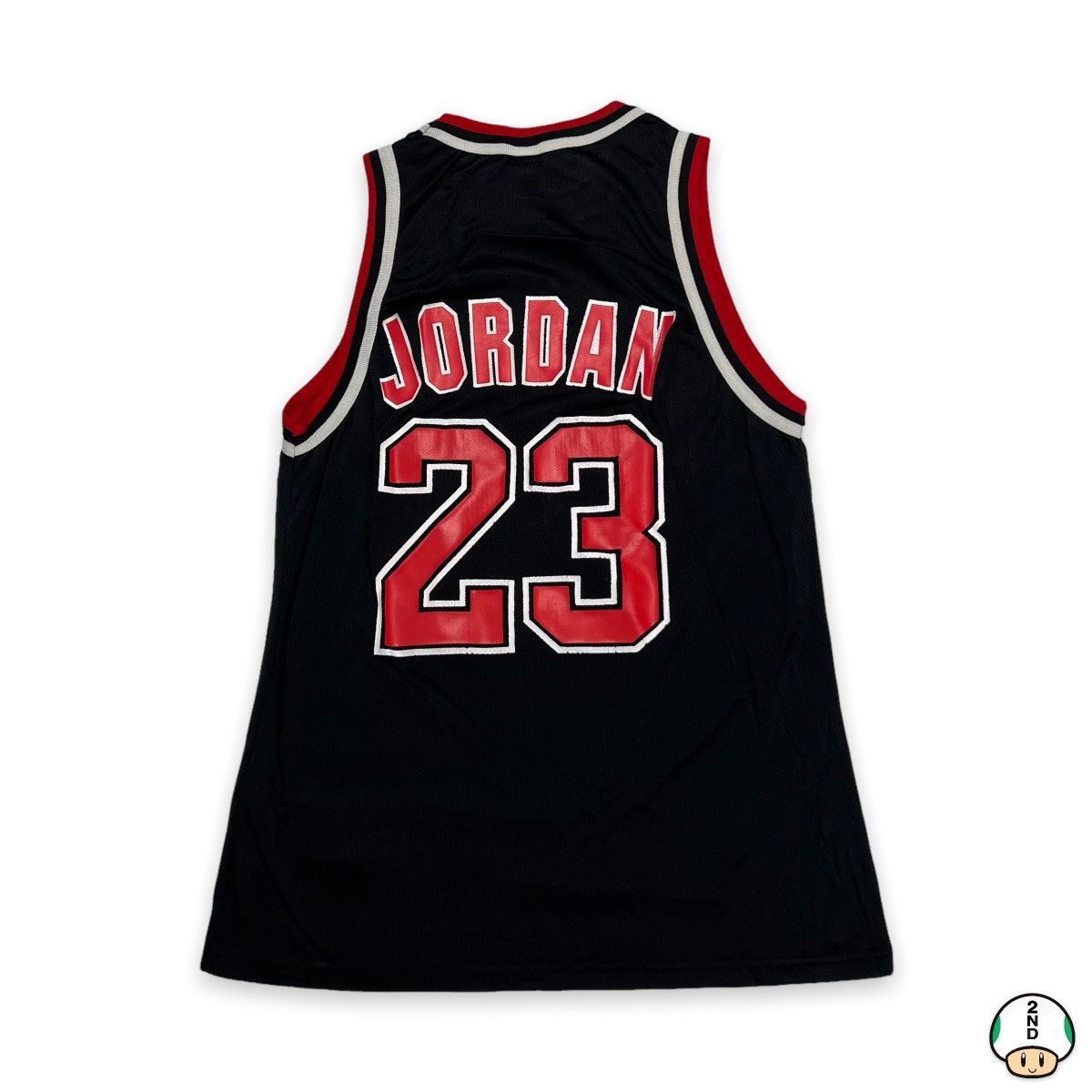 image of Vintage Champion Michael Jordan Chicago Bulls Nba Jersey in Black, Men's (Size Small)