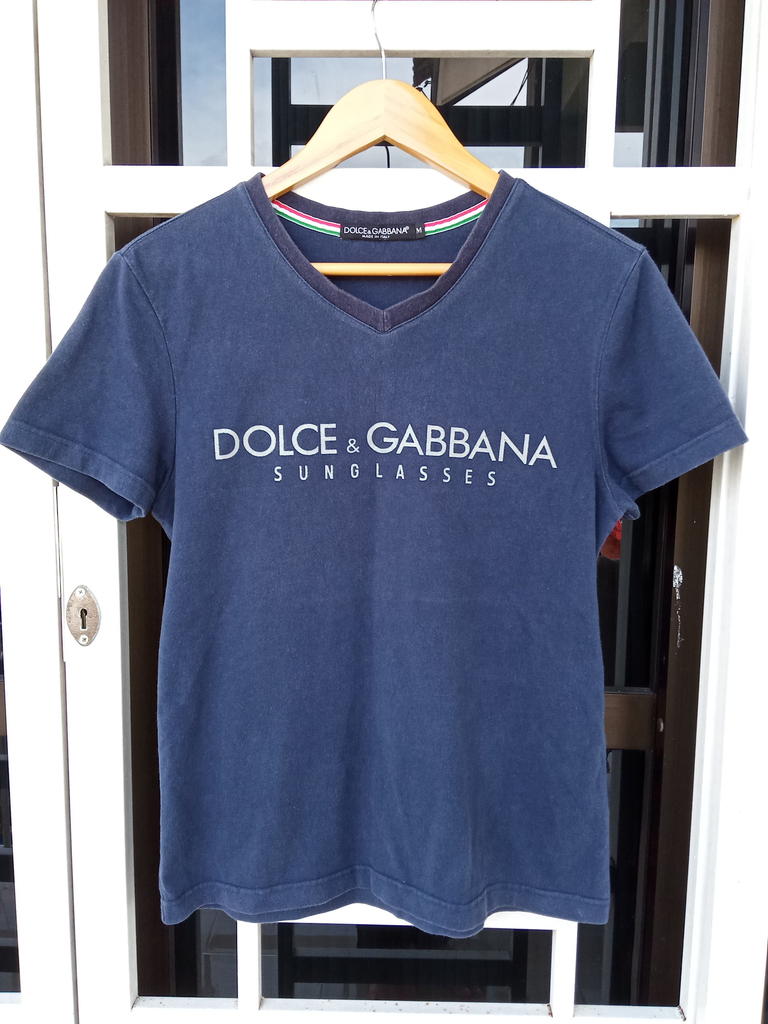 Designer × Dolce & Gabbana 🔥last drop B4 Deleted🔥Dolce & Gabbana spell out shirt Size M / US 6-8 / IT 42-44 - 1 Thumbnail