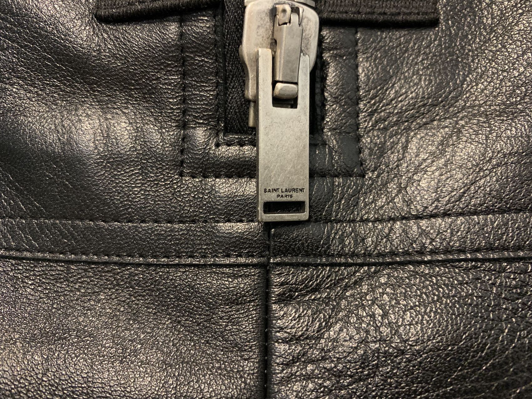 Saint Laurent Paris FW'18 Catwalk Pant Laces & Leather Size 28" / US 6 / IT 42 - 9 Thumbnail