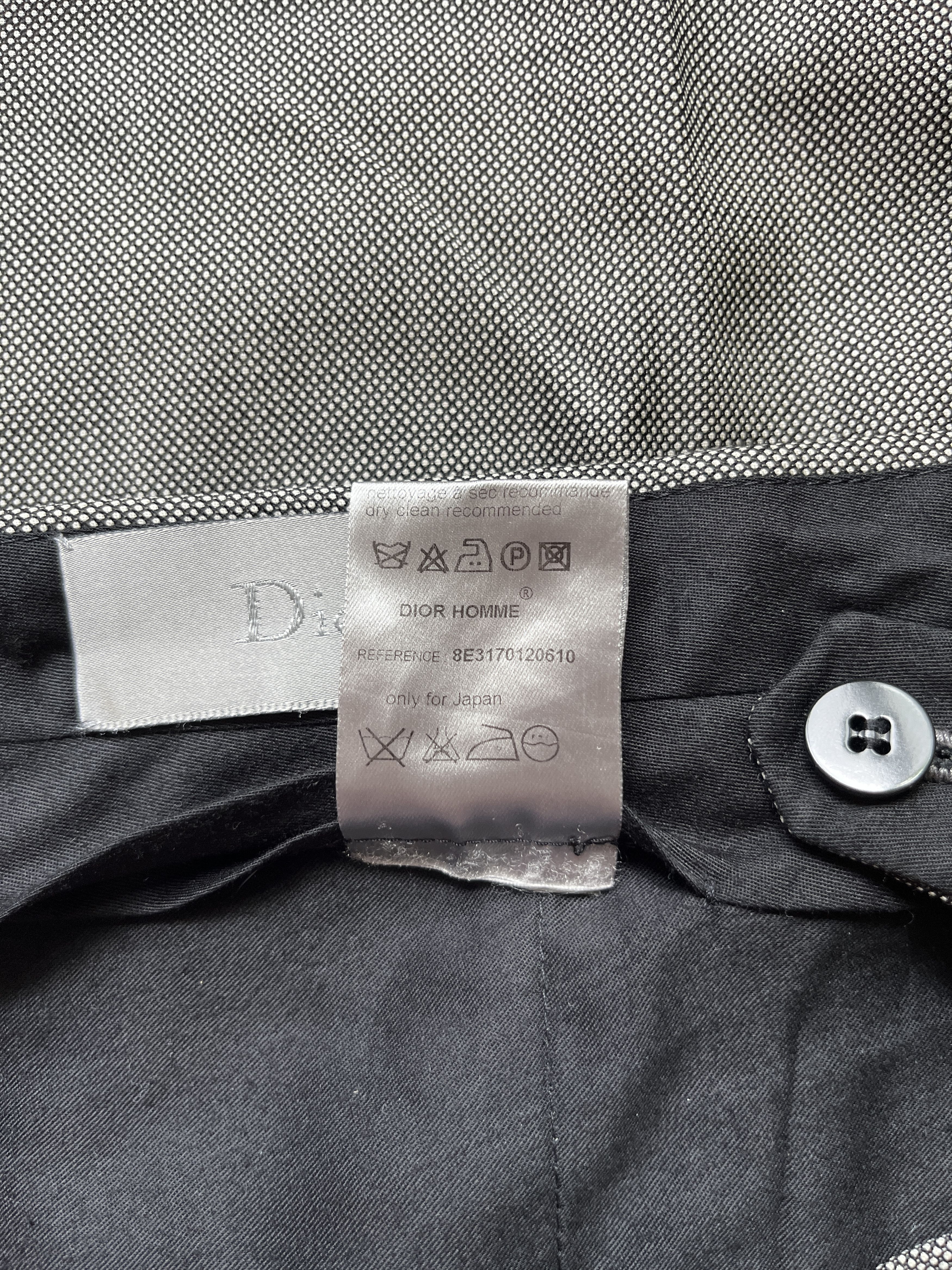 Dior ⚡️QUICK SALE⚡️2008 Dior Kris Van Assche Grey Pants Trousers Size US 32 / EU 48 - 5 Thumbnail