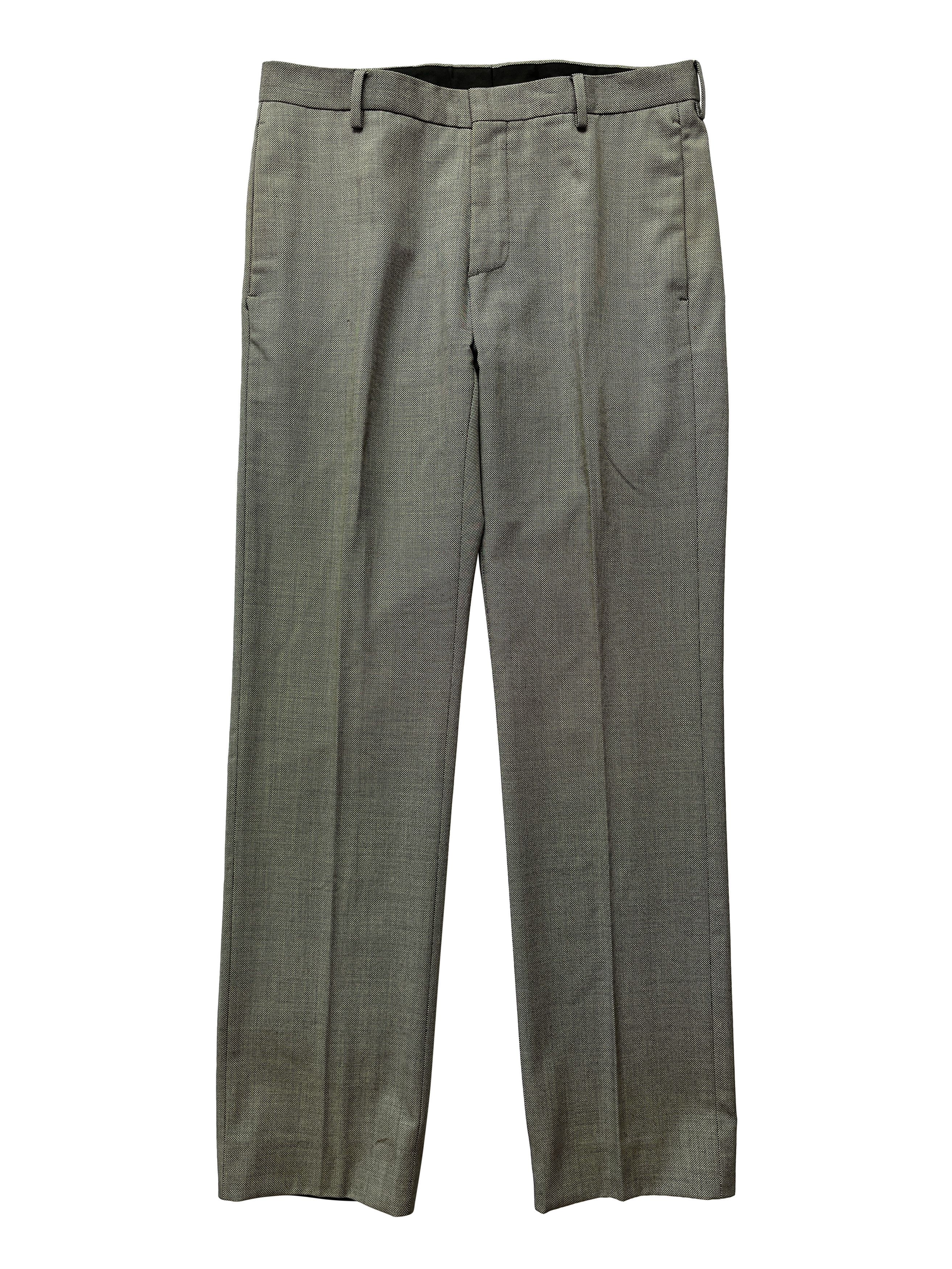 image of 2008 Dior Kris Van Assche Grey Pants Trousers, Men's (Size 32)