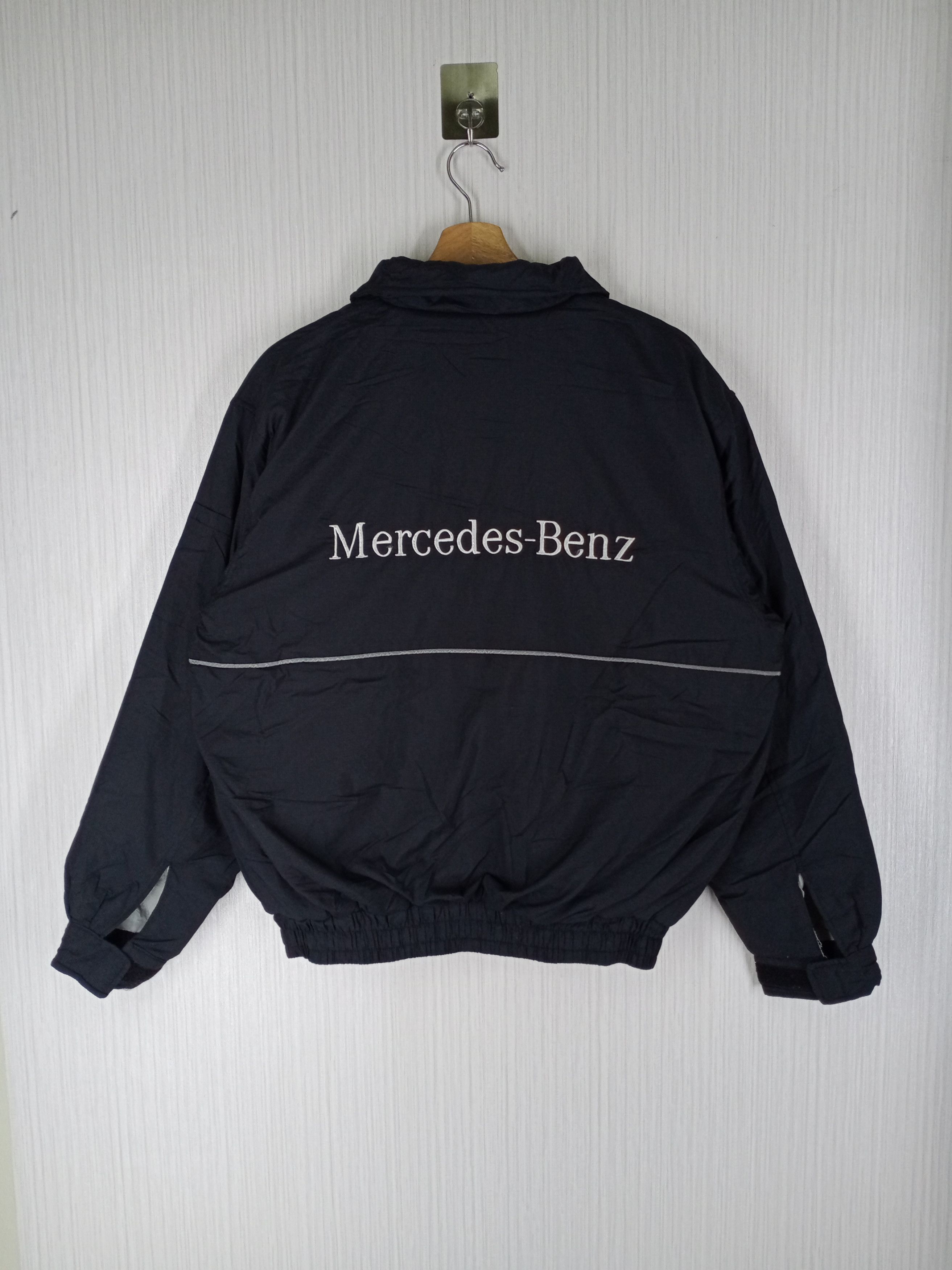 Mercedes-Benz Vintage Mercedes Benz Bomber Jacket Size US M / EU 48-50 / 2 - 2 Thumbnail