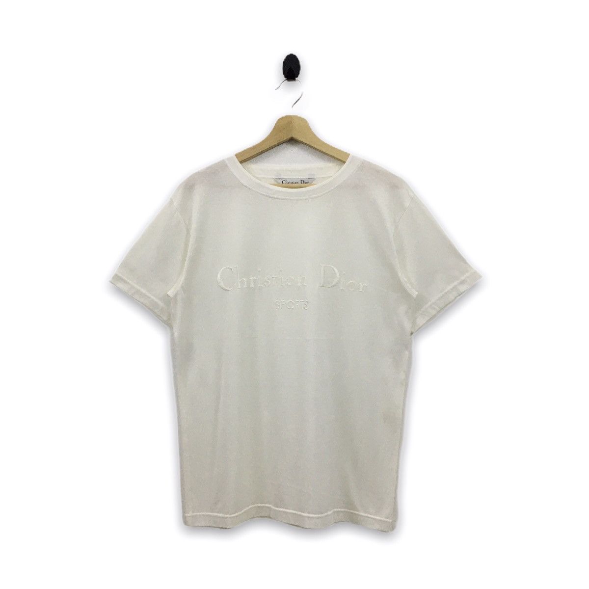 Rare Vintage Christian Dior Sport Big Spellout Embroidery