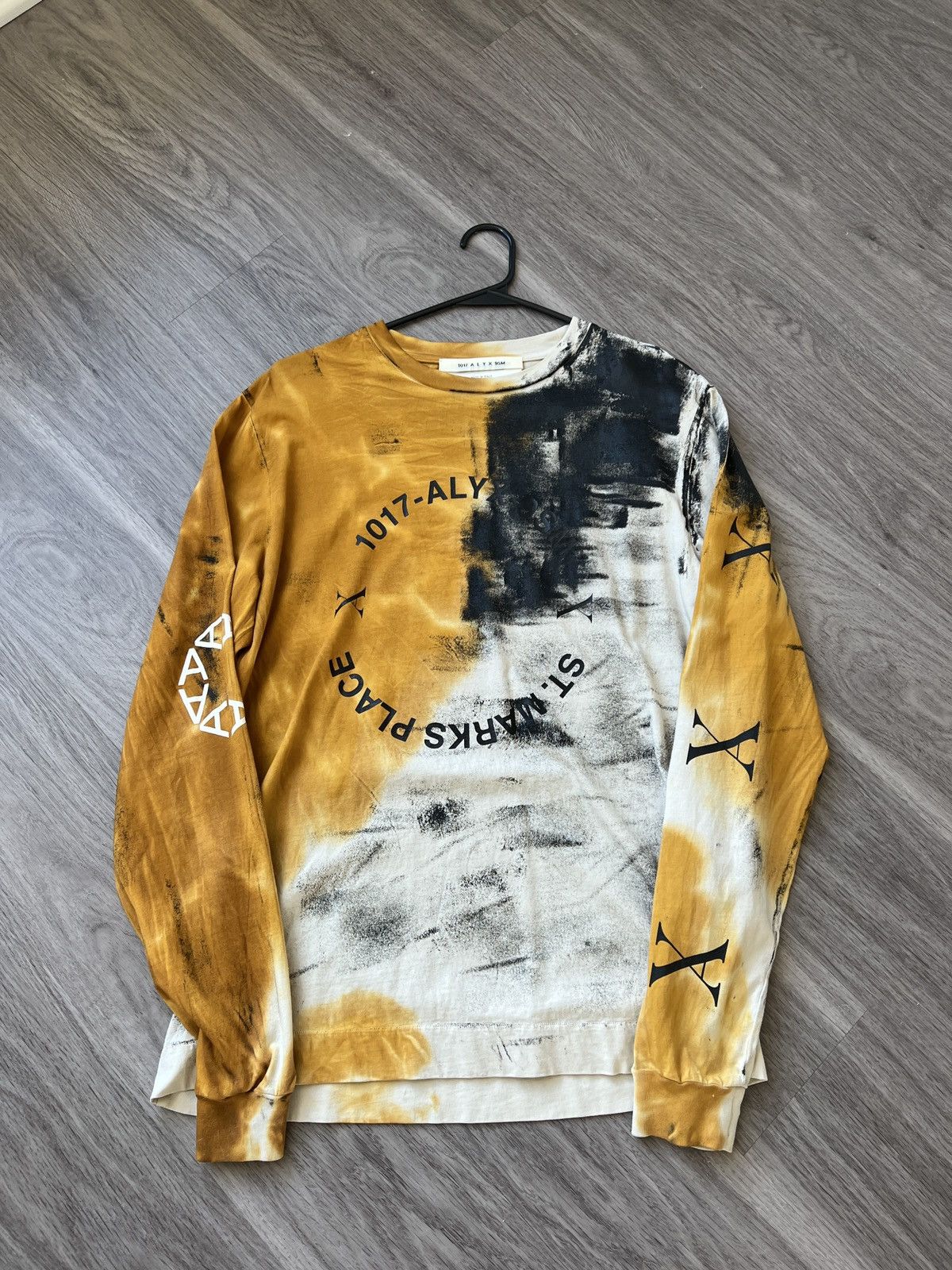 1017 ALYX 9SM Alyx Address Logo Dyed L/S Size US S / EU 44-46 / 1 - 1 Thumbnail