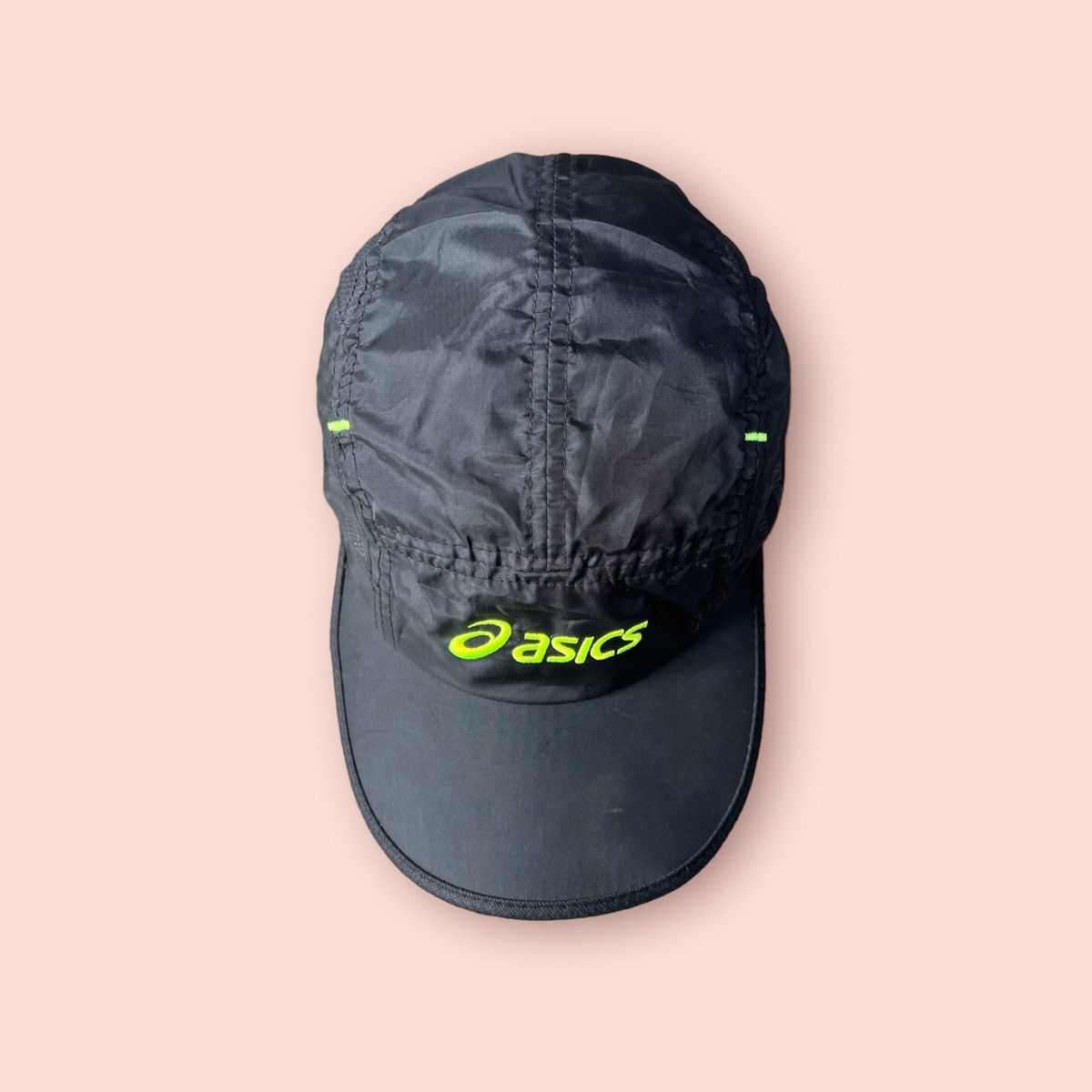 Asics VINTAGE Y2k ASICS 5 PANELS STRAPBACK HAT Size ONE SIZE - 7 Thumbnail