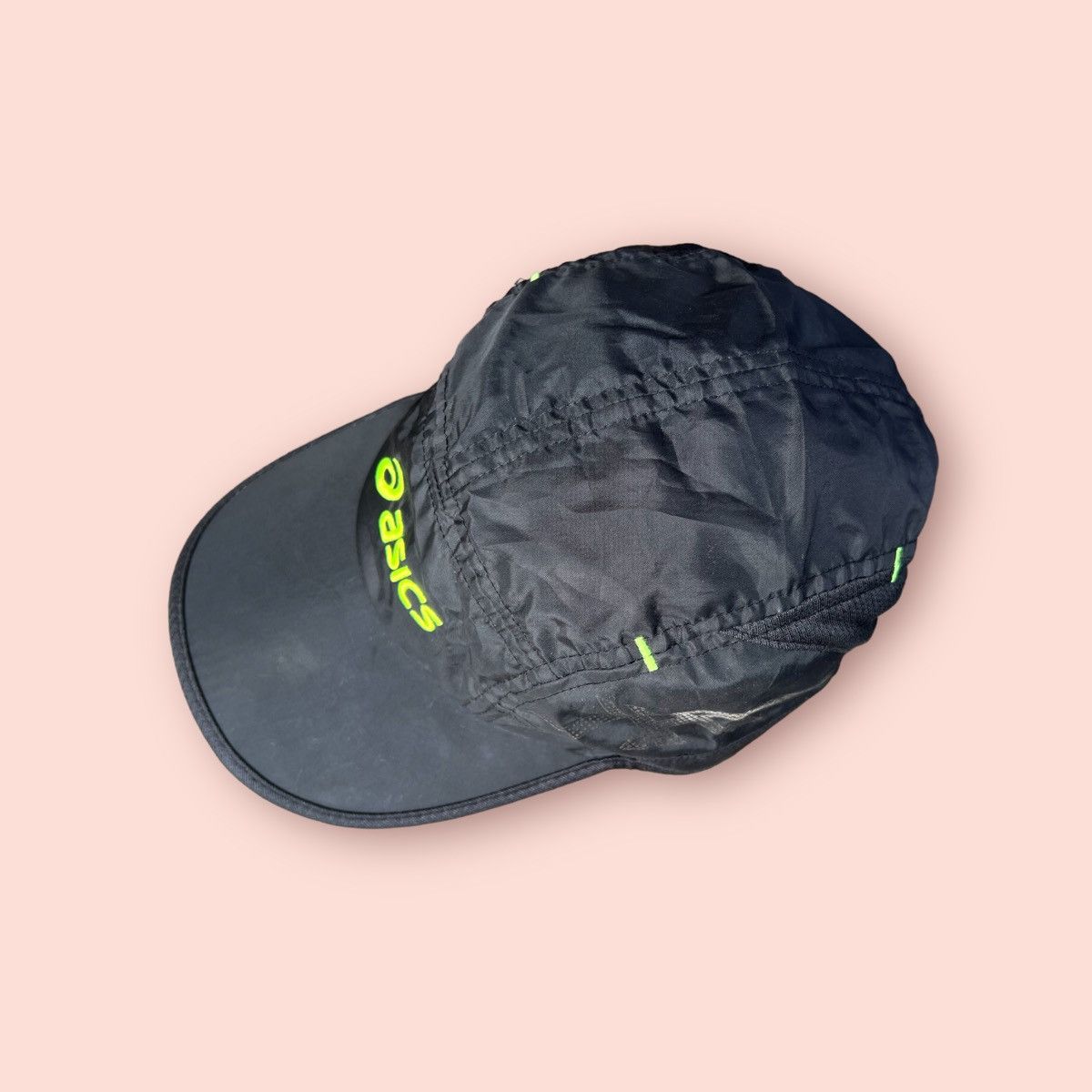 Asics VINTAGE Y2k ASICS 5 PANELS STRAPBACK HAT Size ONE SIZE - 10 Thumbnail