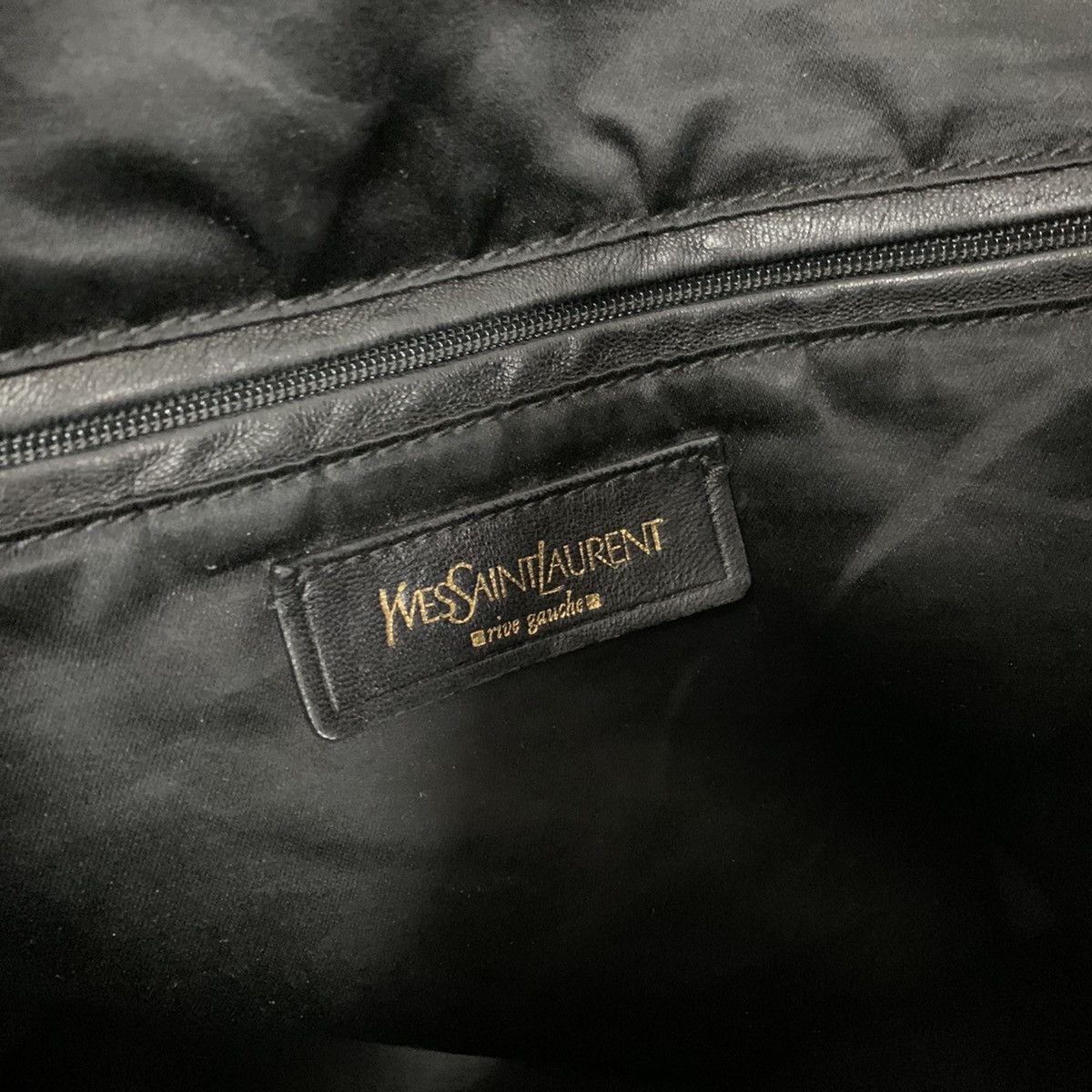 Saint Laurent Paris Yves Saint Laurent Leather Tote Bag Size ONE SIZE - 12 Thumbnail