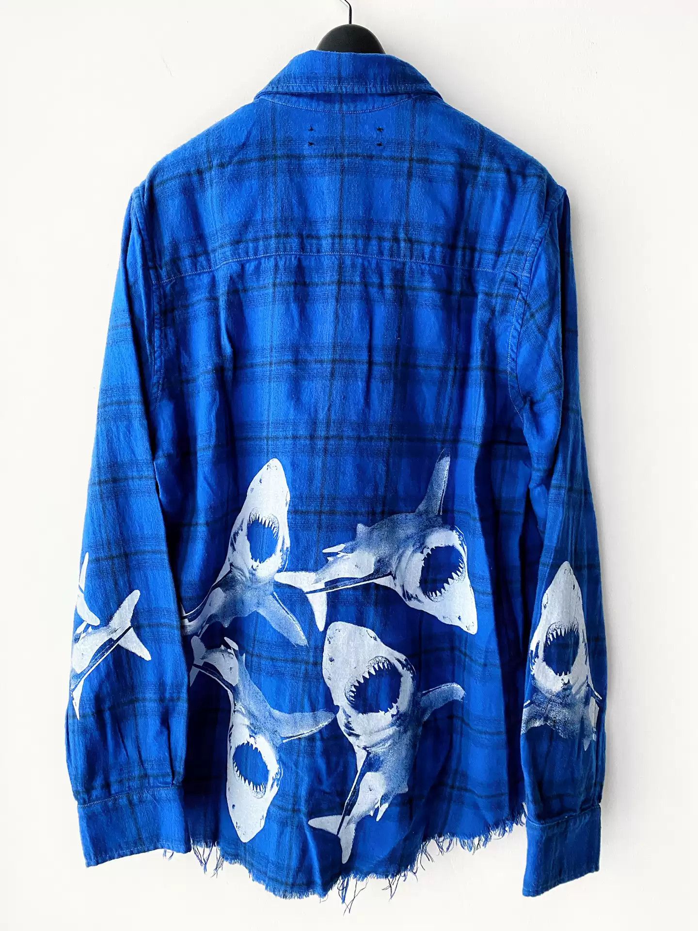 Amiri AMIRI Shark Checked Shirt Size US S / EU 44-46 / 1 - 2 Thumbnail