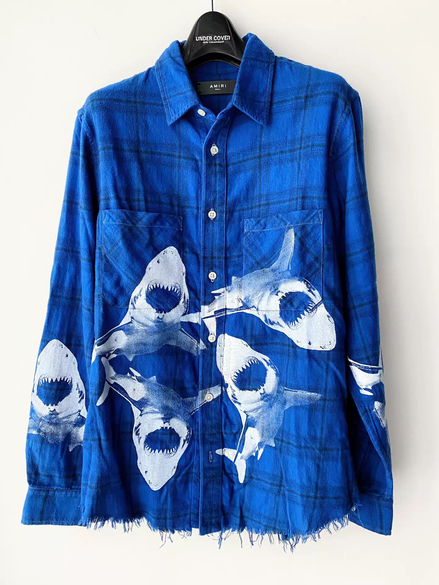 Amiri AMIRI Shark Checked Shirt | Grailed
