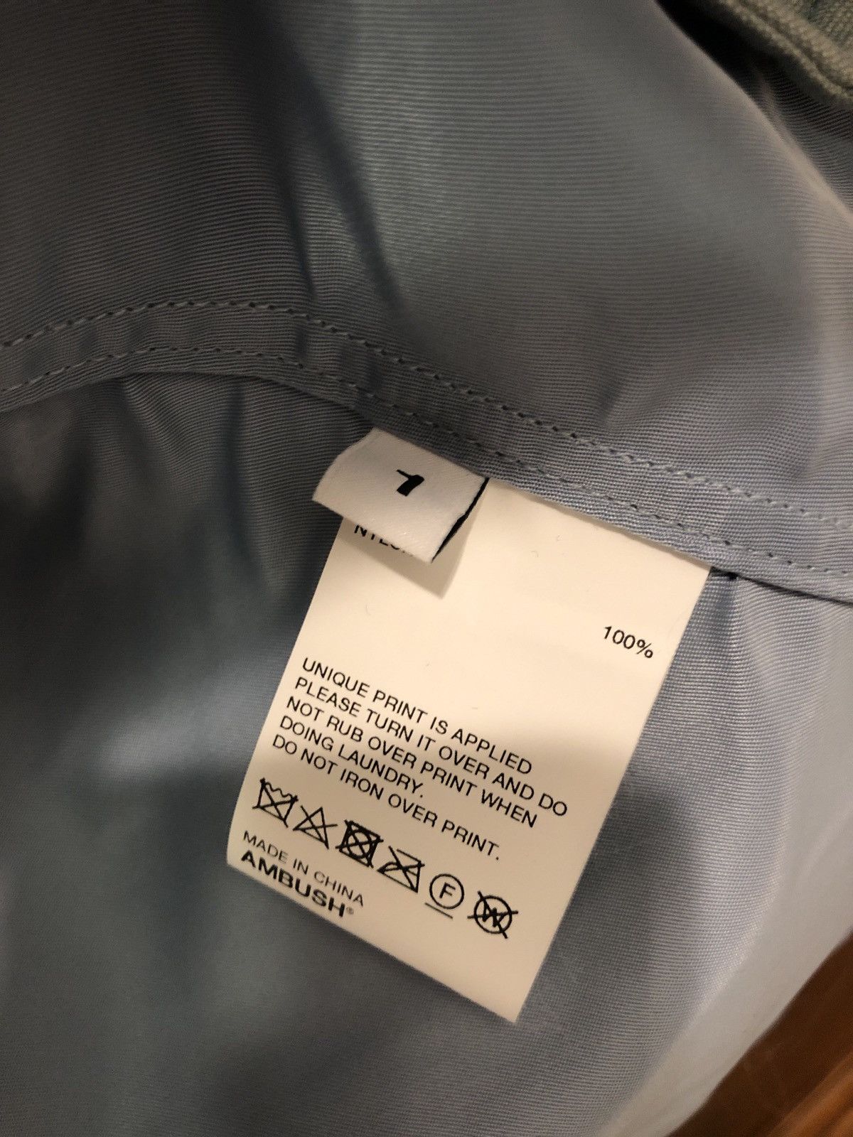 Ambush Design Ambush blue nylon coach Jacket Size 1 Small Size US S / EU 44-46 / 1 - 7 Thumbnail