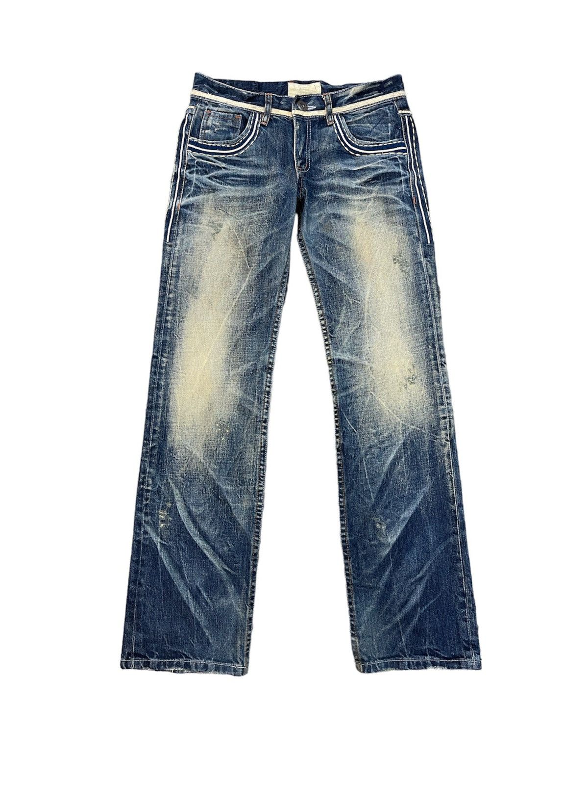 Japanese Brand VINTAGE DESIGNER RARE LOLITA JEANS SIZE 32X32.5 Size US 32 / EU 48 - 1 Thumbnail