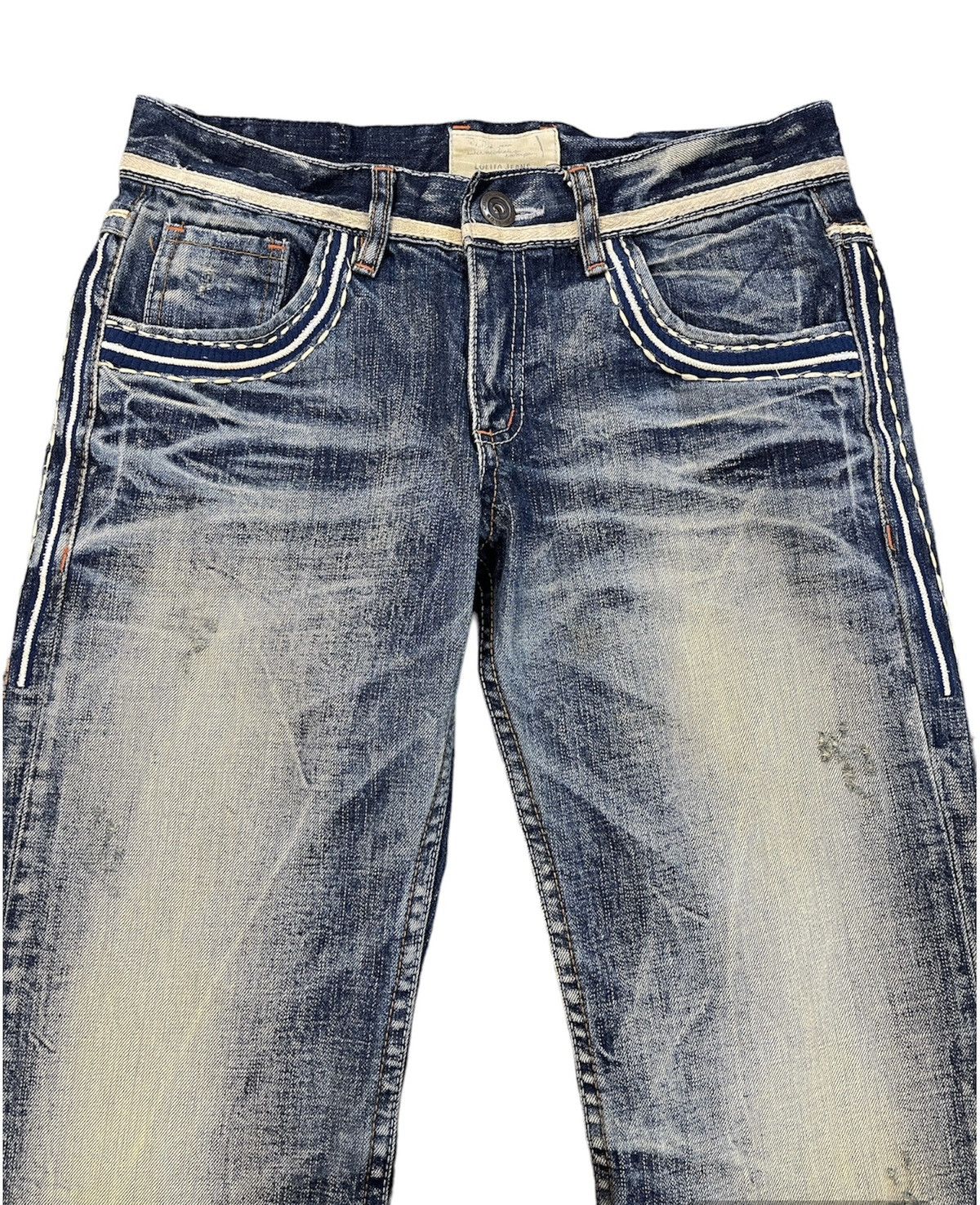 Japanese Brand VINTAGE DESIGNER RARE LOLITA JEANS SIZE 32X32.5 Size US 32 / EU 48 - 5 Thumbnail