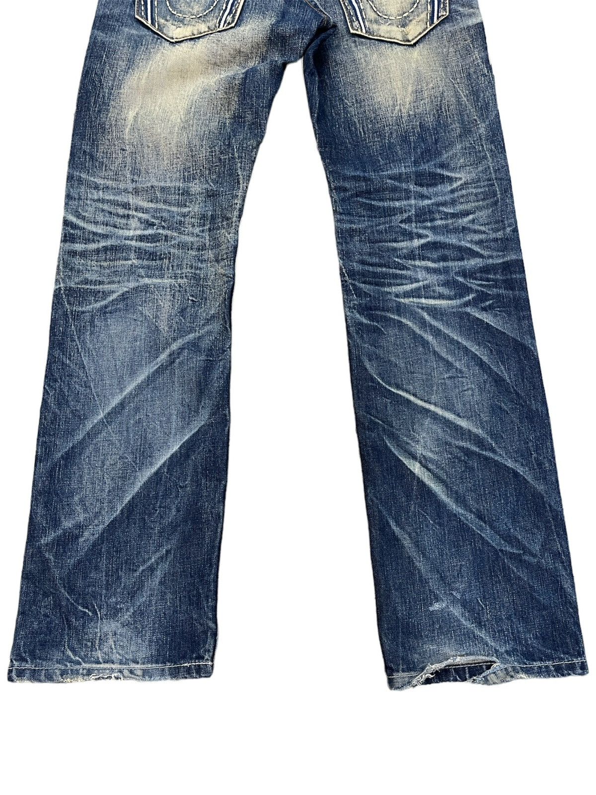 Japanese Brand VINTAGE DESIGNER RARE LOLITA JEANS SIZE 32X32.5 Size US 32 / EU 48 - 12 Thumbnail