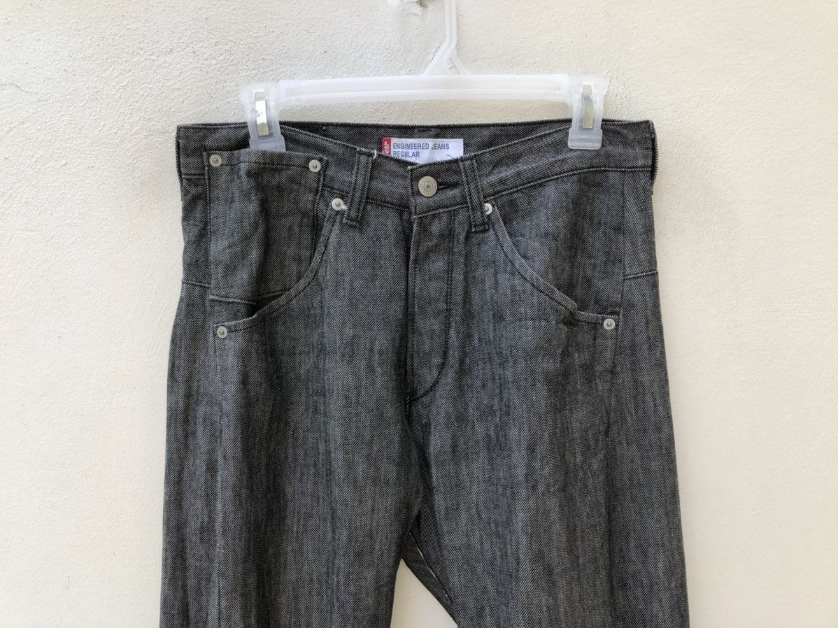 Levi's Vintage 2000 Levi’s Engineered Jeans Grey Regular Denim Size US 30 / EU 46 - 2 Thumbnail