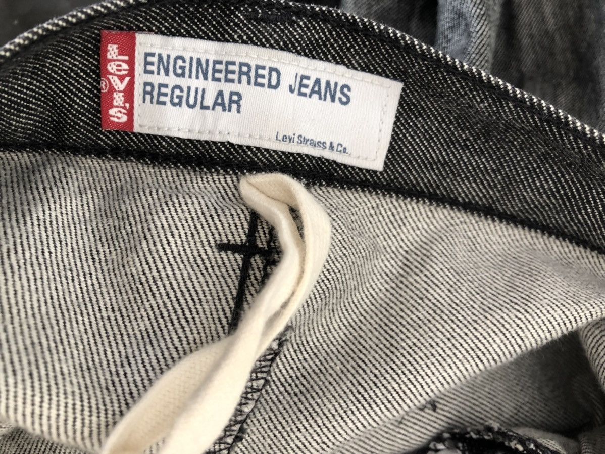 Levi's Vintage 2000 Levi’s Engineered Jeans Grey Regular Denim Size US 30 / EU 46 - 20 Thumbnail