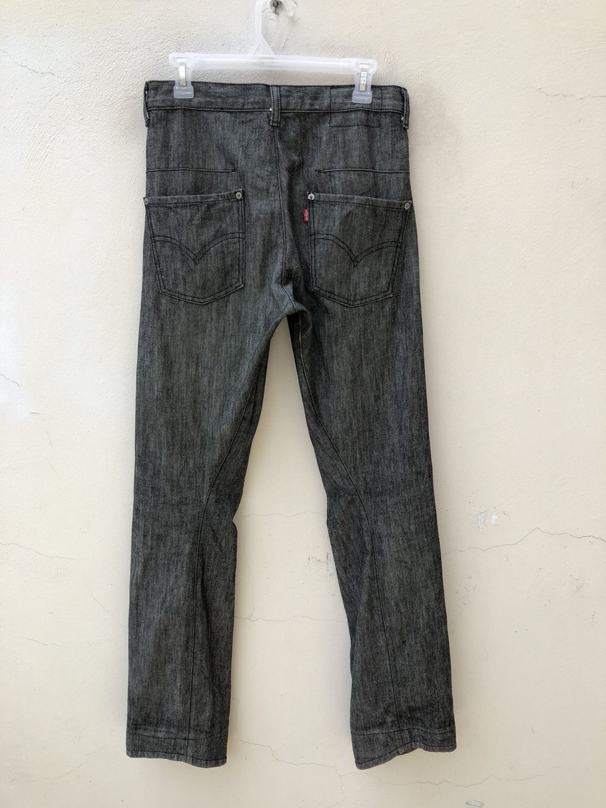 Levi's Vintage 2000 Levi’s Engineered Jeans Grey Regular Denim Size US 30 / EU 46 - 11 Thumbnail