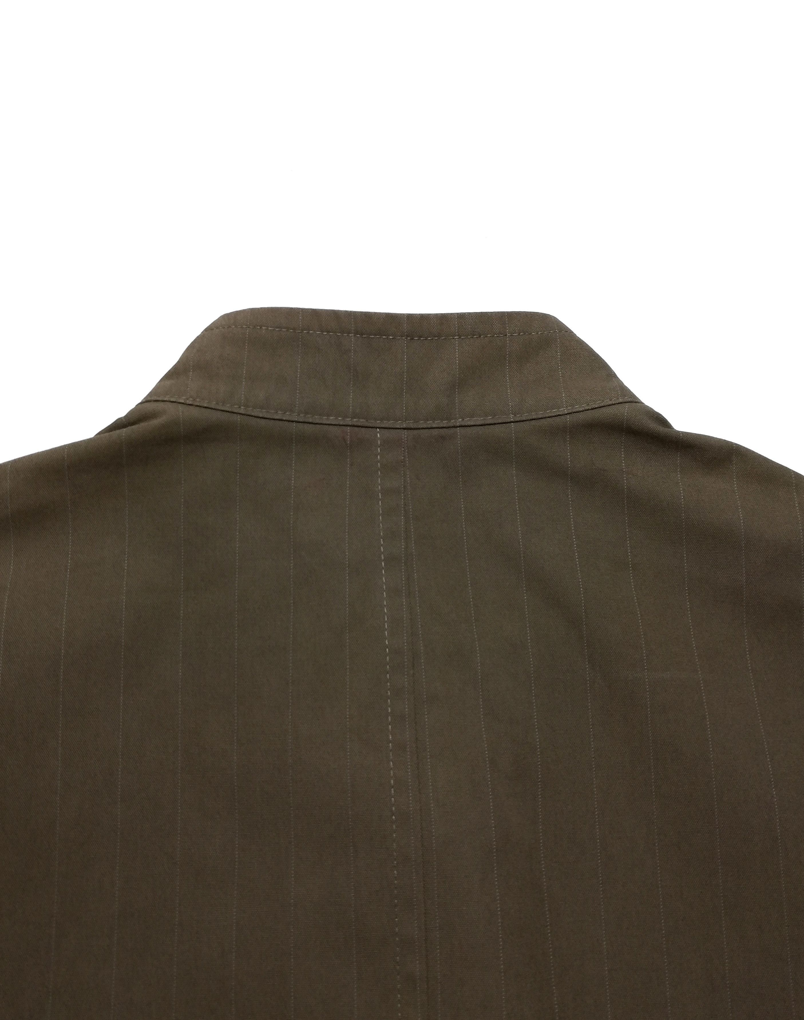 Hermes 🔥Hermes Cargo Pocket Mandarin Collar Stripe Parka Coat🔥 Size US M / EU 48-50 / 2 - 19 Thumbnail