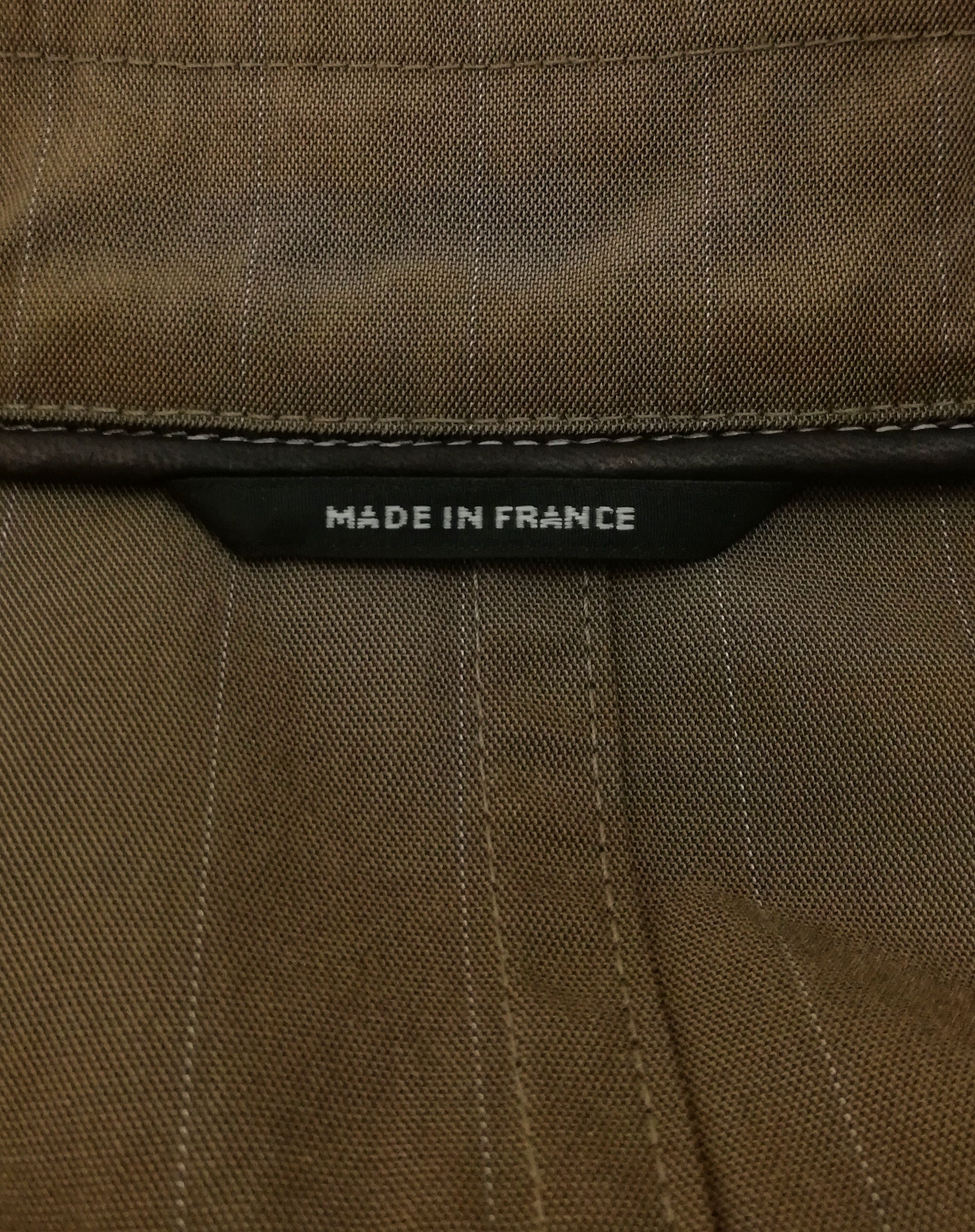 Hermes 🔥Hermes Cargo Pocket Mandarin Collar Stripe Parka Coat🔥 Size US M / EU 48-50 / 2 - 13 Thumbnail