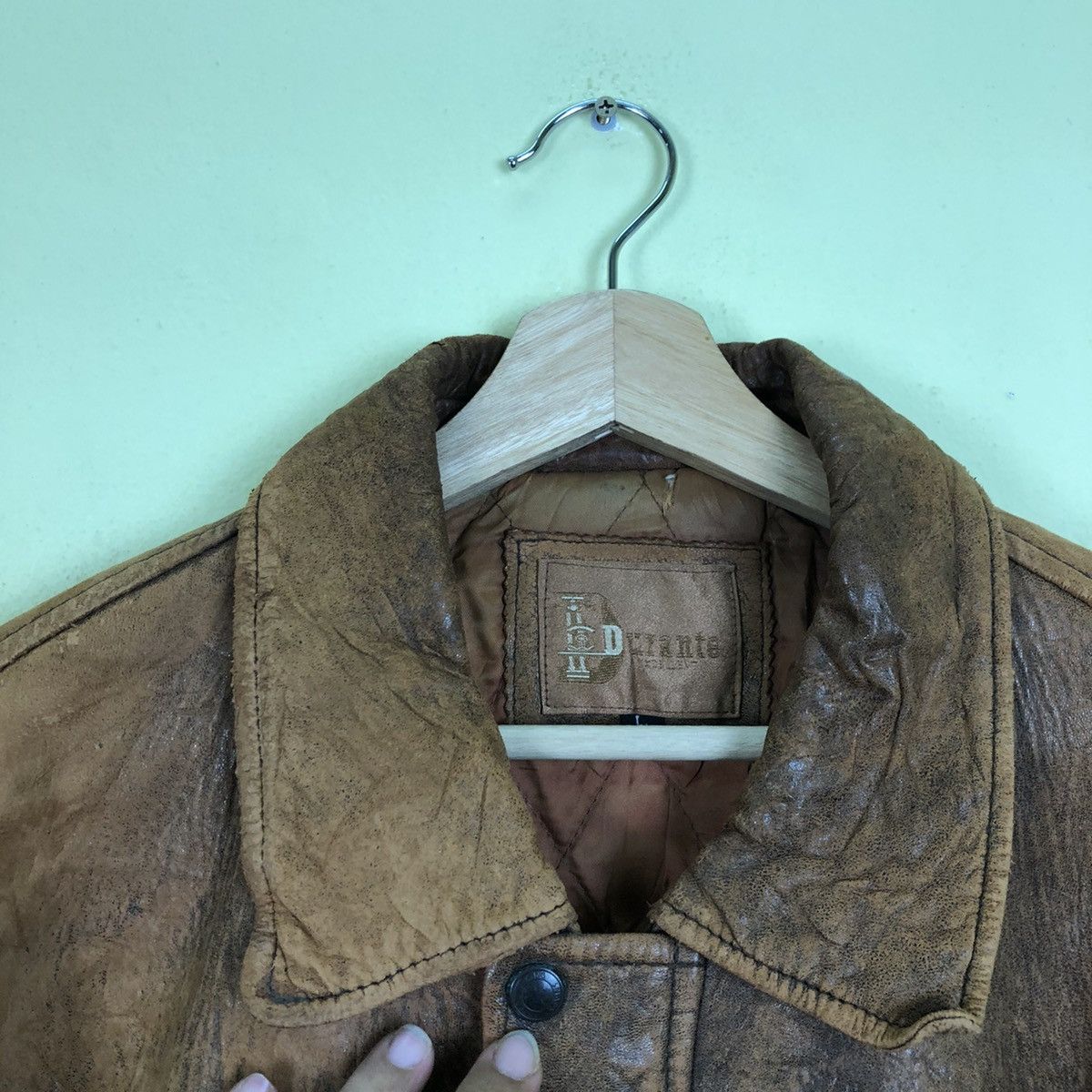 Other Bomber Style Leather Jacket Durante Size US L / EU 52-54 / 3 - 7 Thumbnail