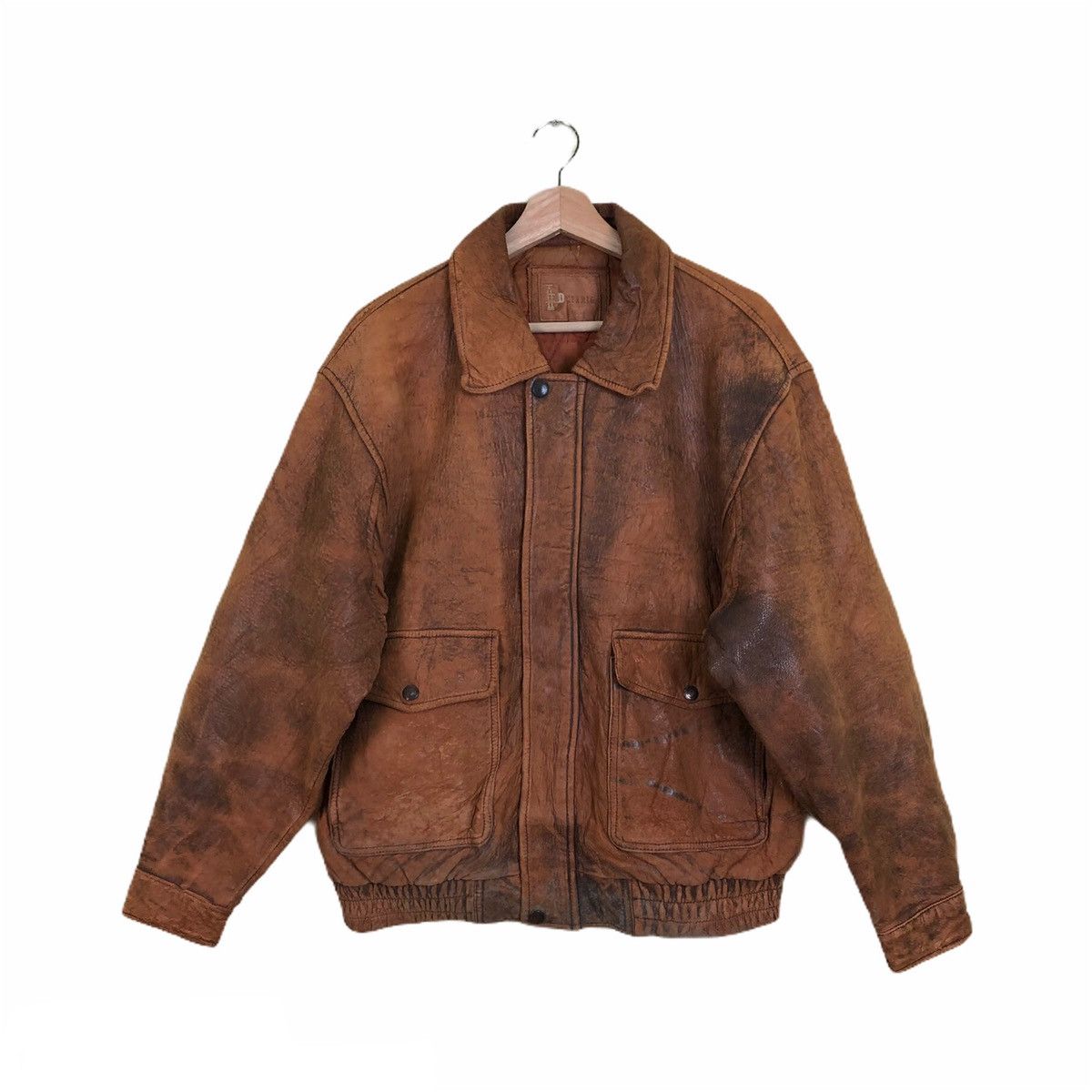 Other Bomber Style Leather Jacket Durante Size US L / EU 52-54 / 3 - 1 Thumbnail