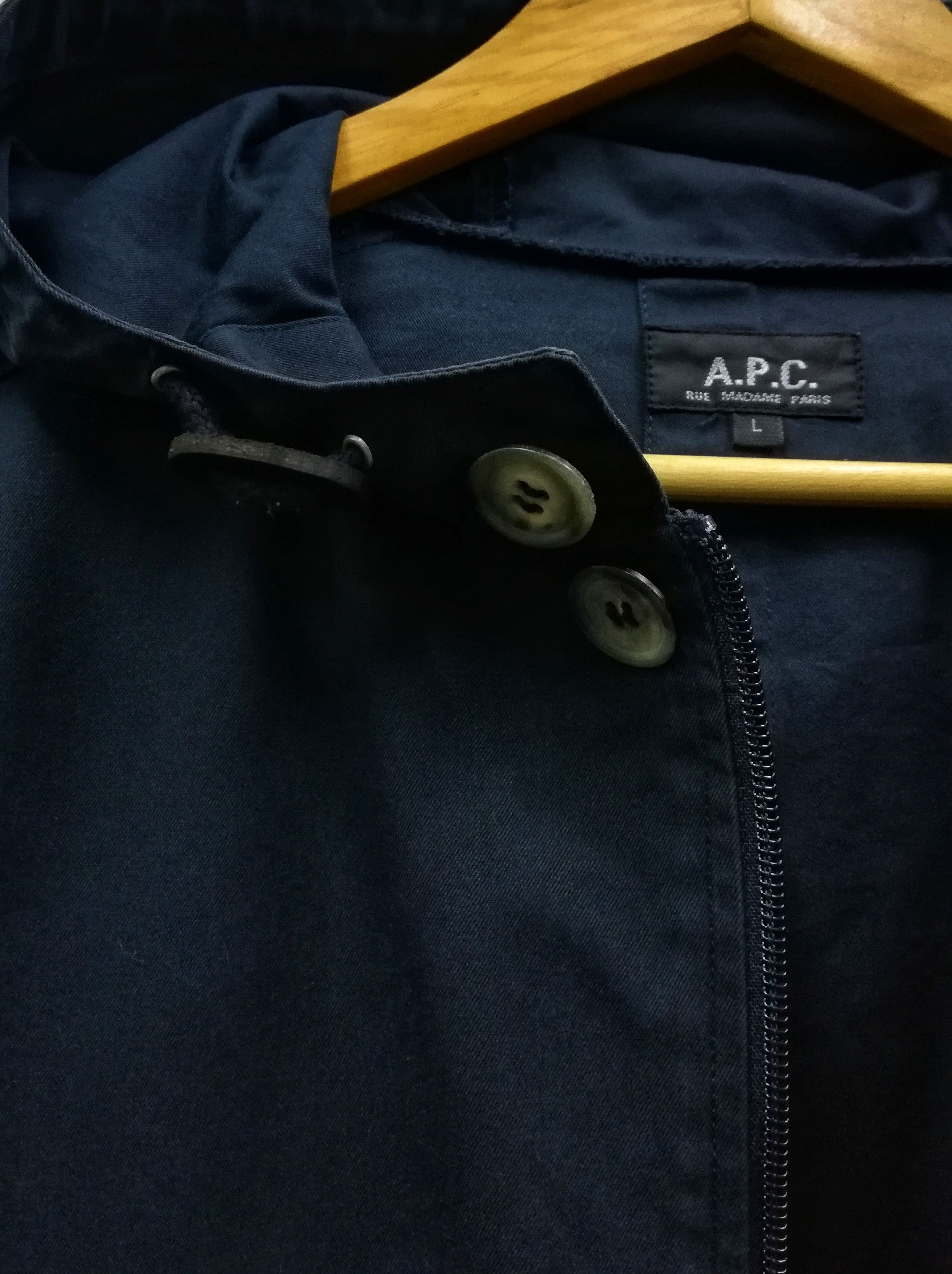 A.P.C. × Other 🔥A.P.C. Rue Madame Paris Fishtail Parka Hoodie Jacket🔥 Size US L / EU 52-54 / 3 - 9 Thumbnail