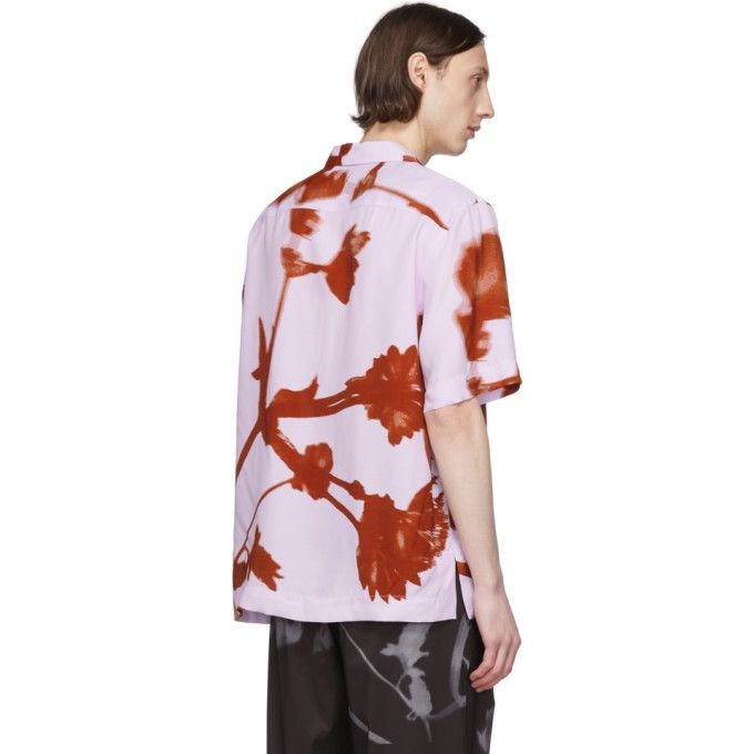 Paul Smith Pink and Red Floral Viscose Camp Shirt Graphic Paul Smith Size US S / EU 44-46 / 1 - 3 Thumbnail