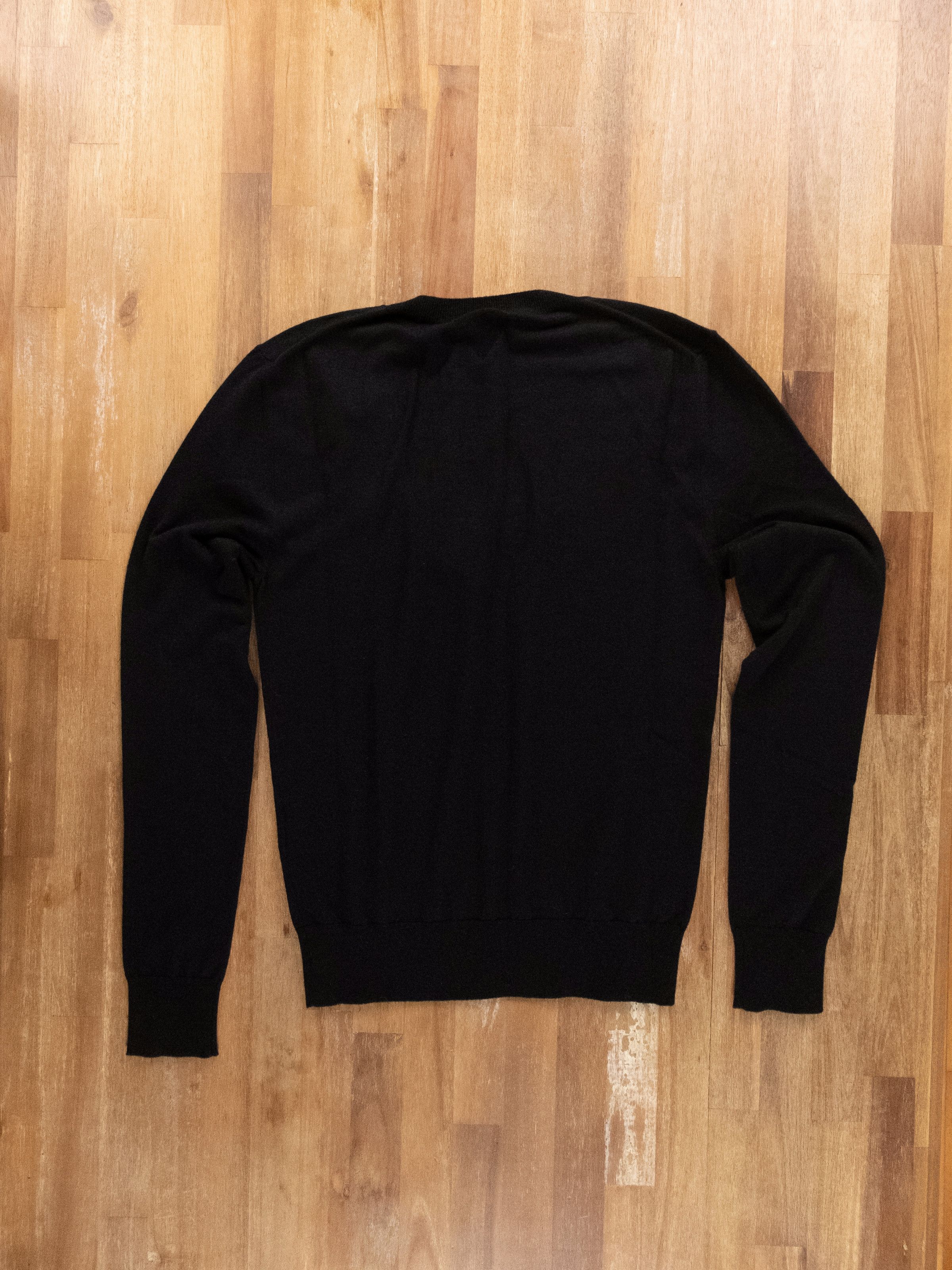Bottega Veneta BOTTEGA VENETA black cashmere U neck sweater jumper Medium q Size M / US 6-8 / IT 42-44 - 10 Thumbnail