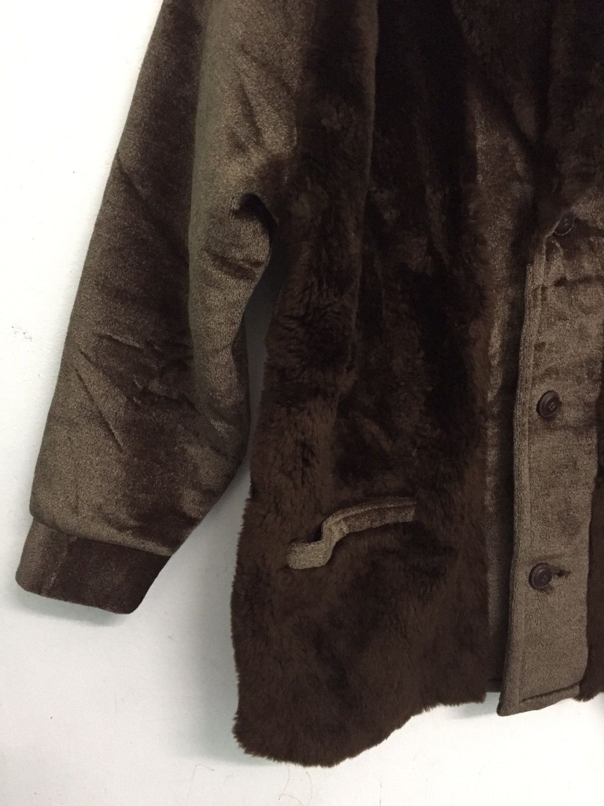 Japanese Brand Original Casual Men’s Wear Hairy Jacket Made in Japan Size US M / EU 48-50 / 2 - 4 Thumbnail