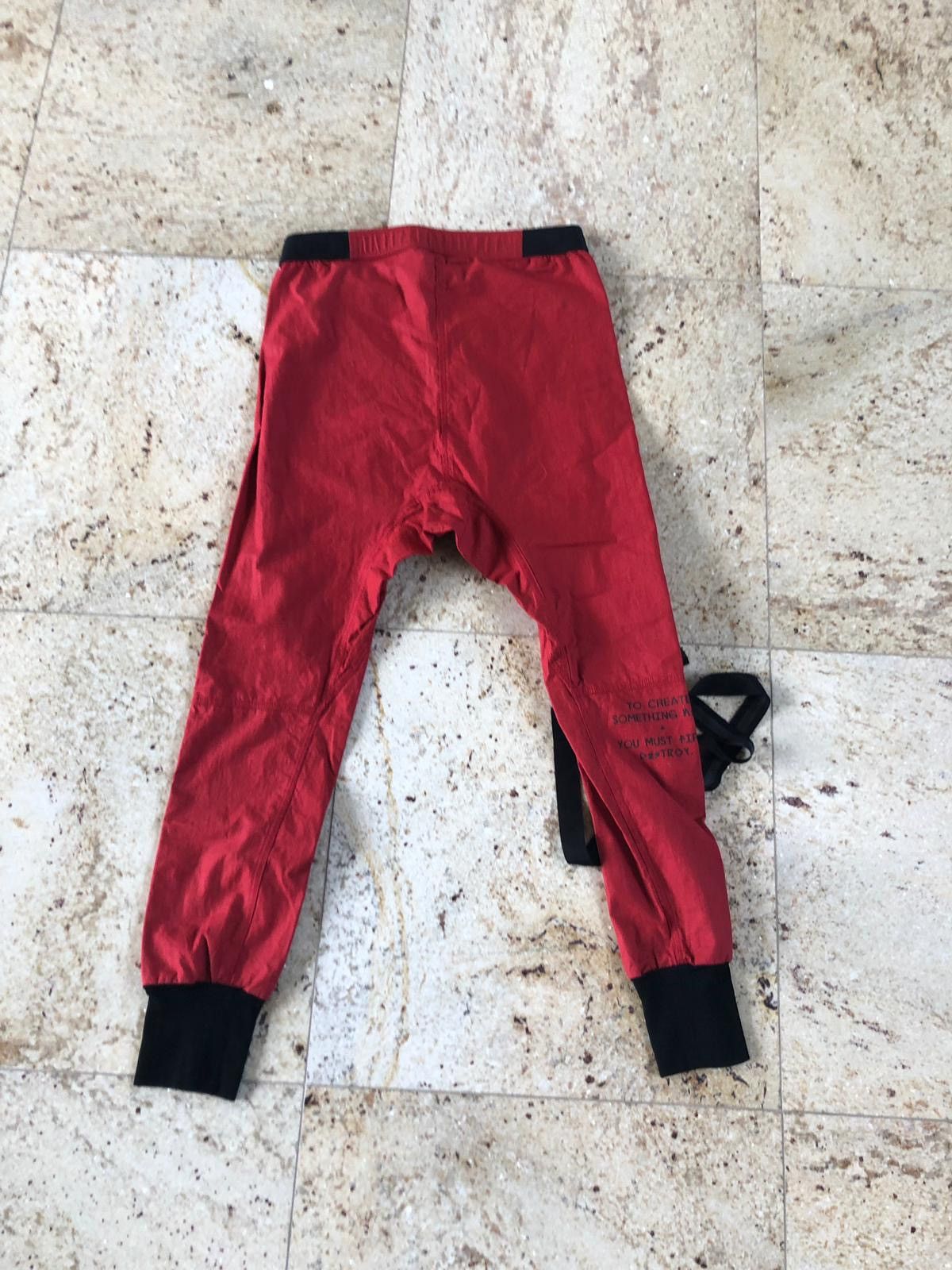 Ben Taverniti Unravel Project Track Pants In Red Size US 28 / EU 44 - 5 Thumbnail