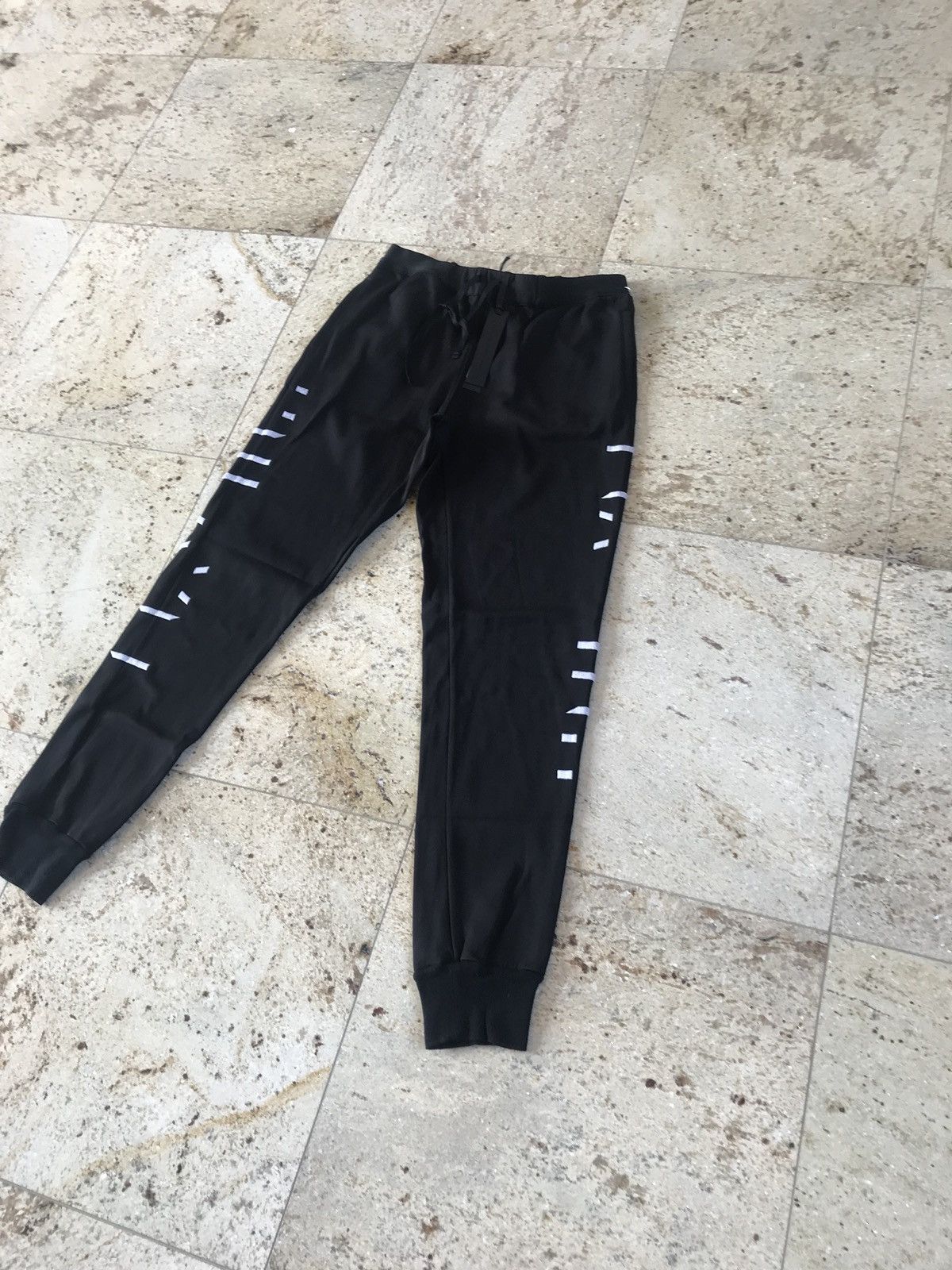 Ben Taverniti Unravel Project o1rshd1 Tattoo Track Pants in Black Size US 32 / EU 48 - 7 Thumbnail