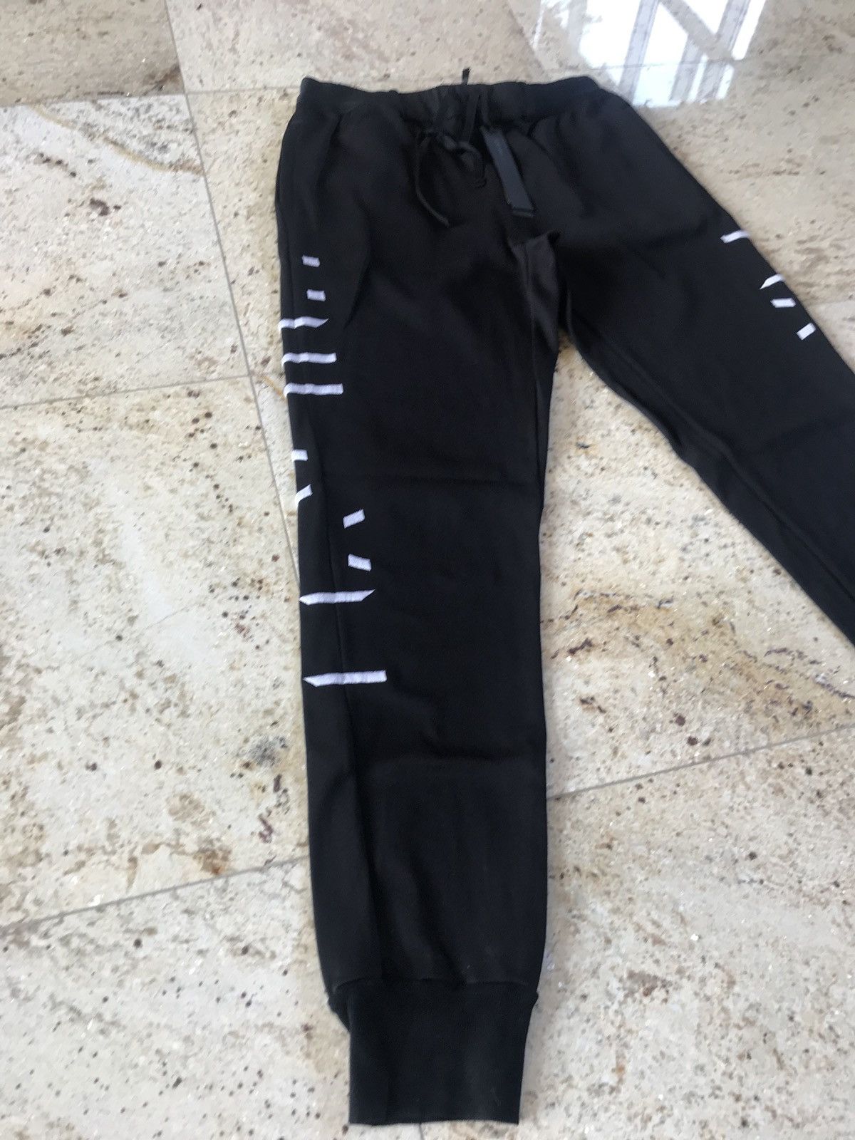 Ben Taverniti Unravel Project o1rshd1 Tattoo Track Pants in Black Size US 32 / EU 48 - 8 Thumbnail