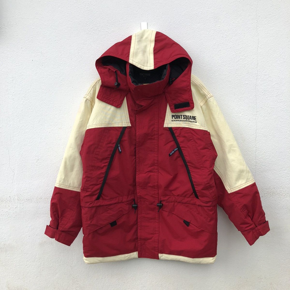 Japanese Brand RARE COLOUR POINT SQUARE SKI JACKET FABRIC OF JAPAN Size US L / EU 52-54 / 3 - 2 Thumbnail